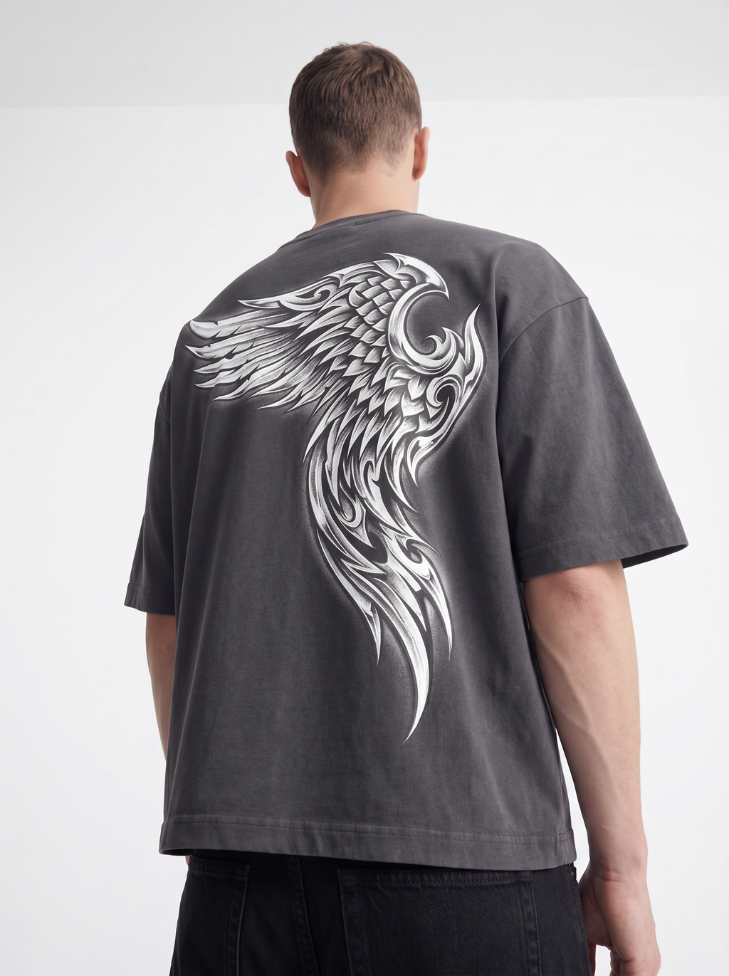 OVERSIZED TEE - Angel wing