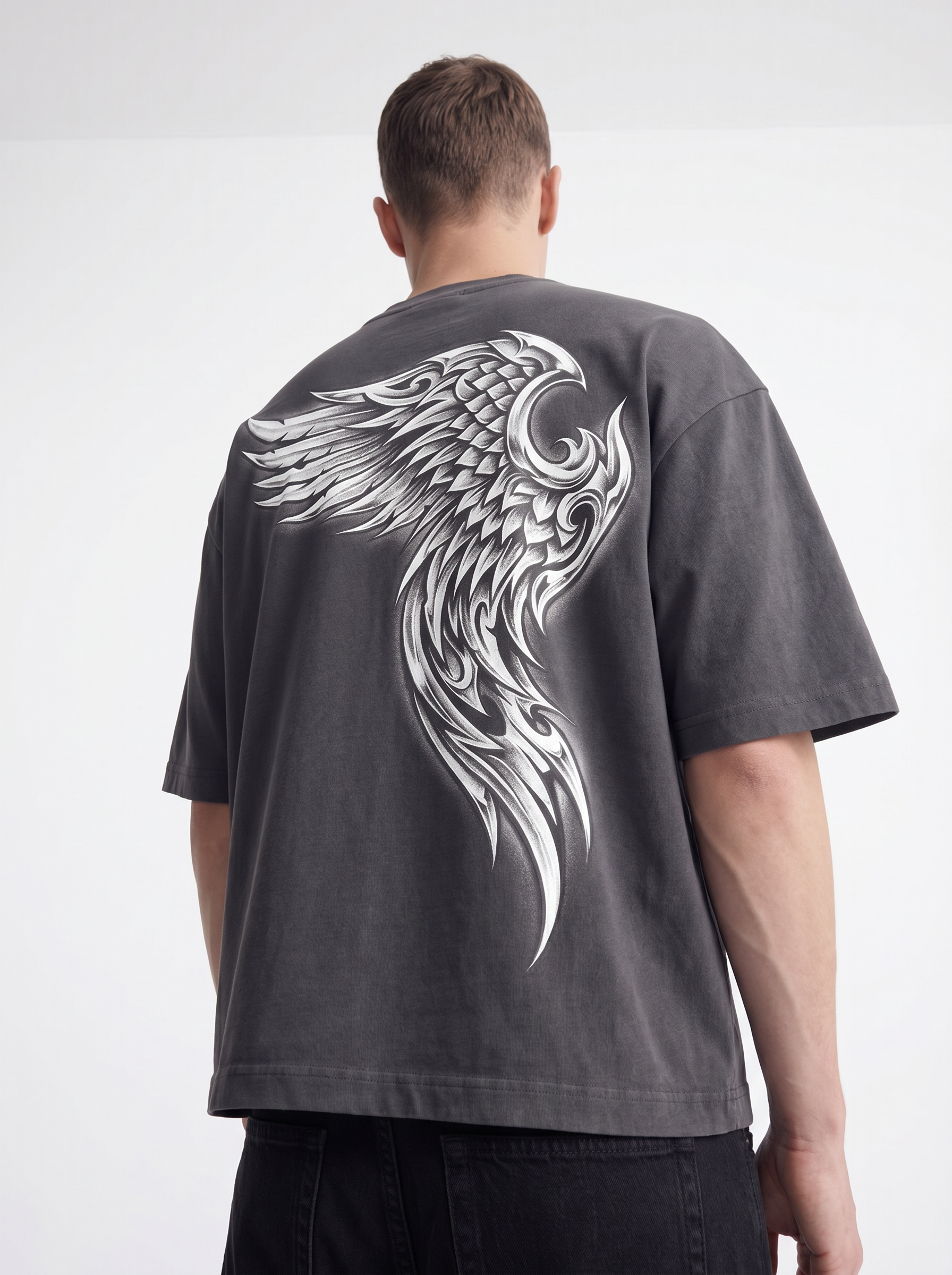 OVERSIZED TEE - Angel wing