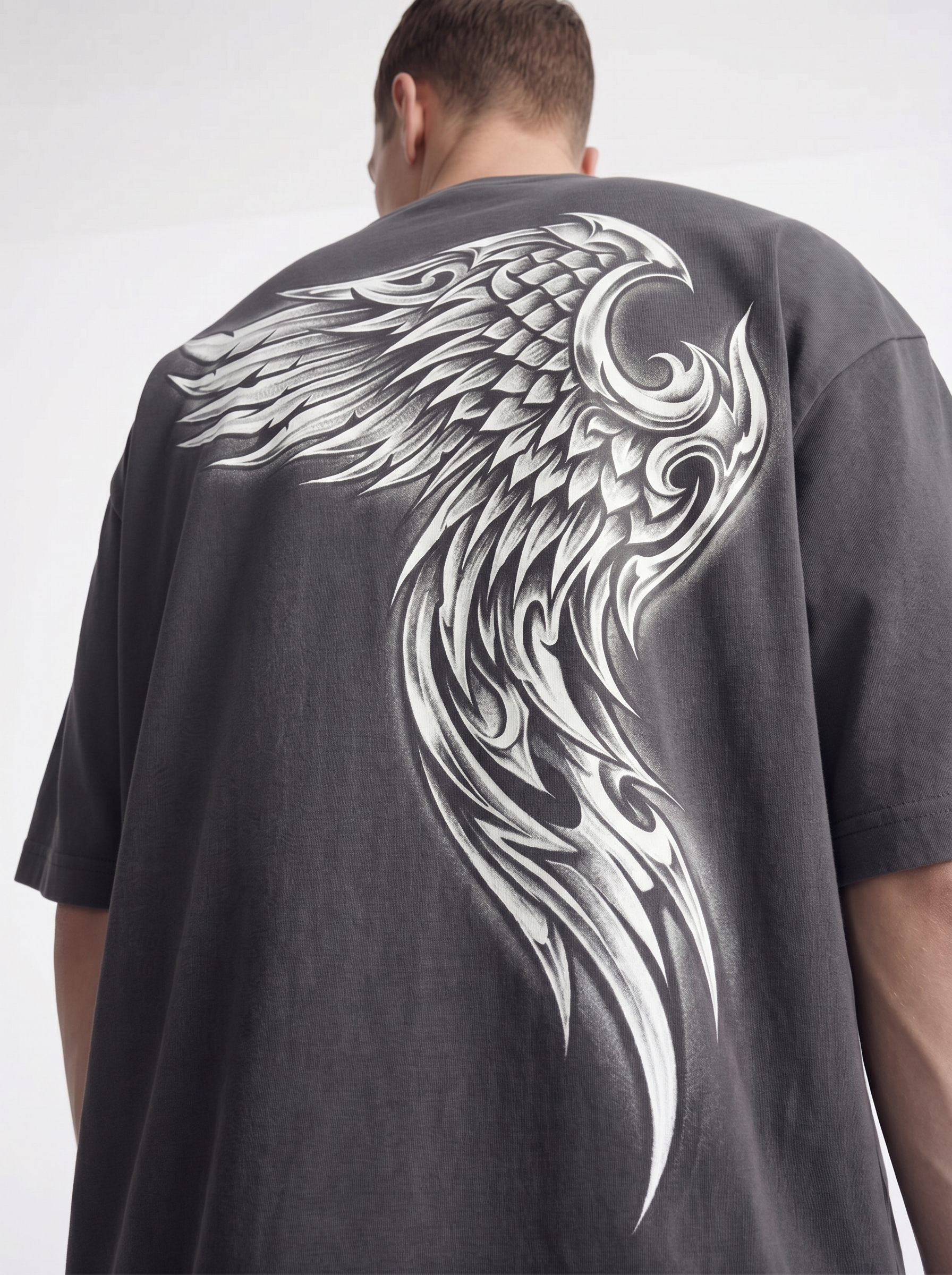 OVERSIZED TEE - Angel wing