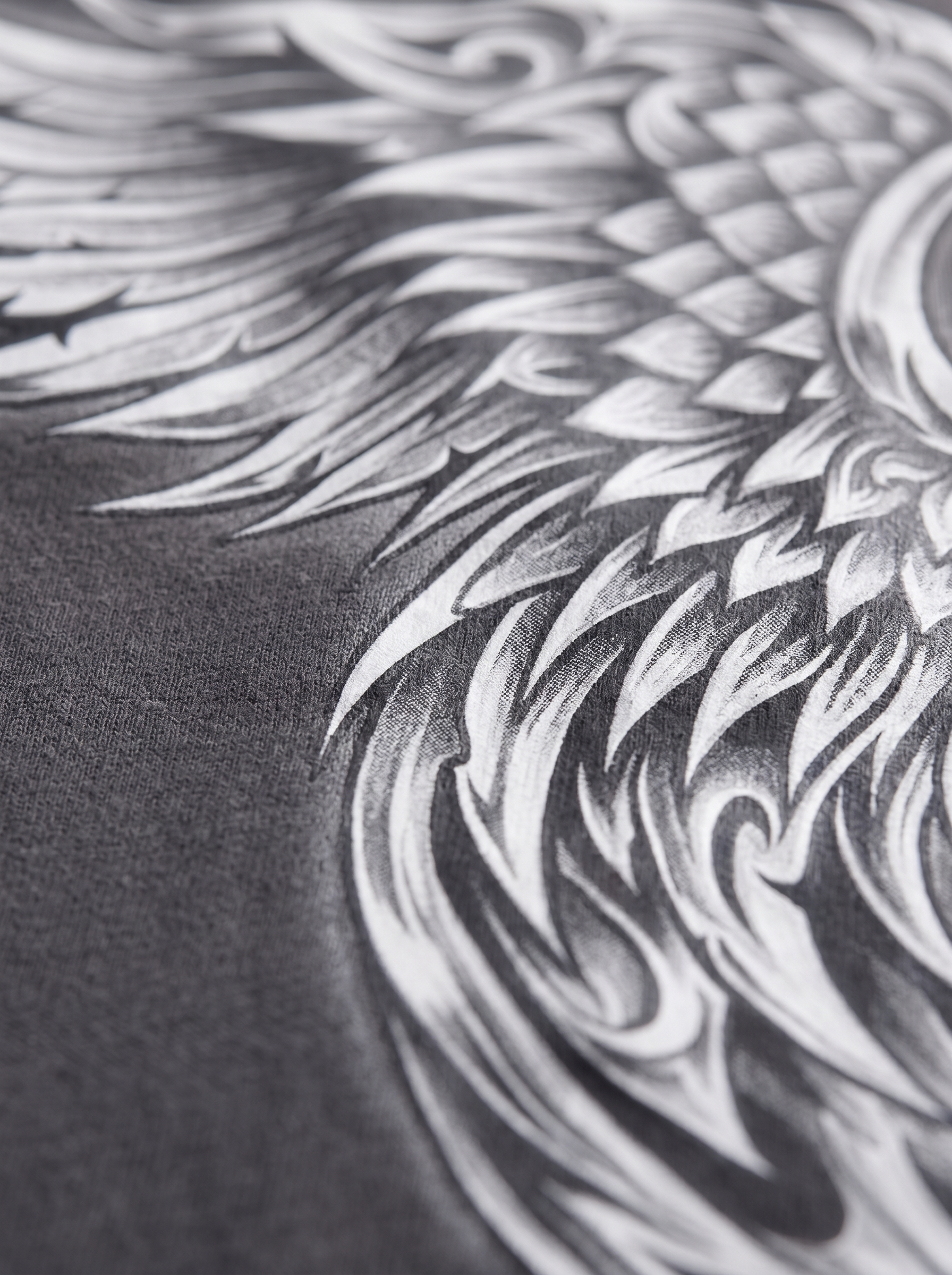 OVERSIZED TEE - Angel wing