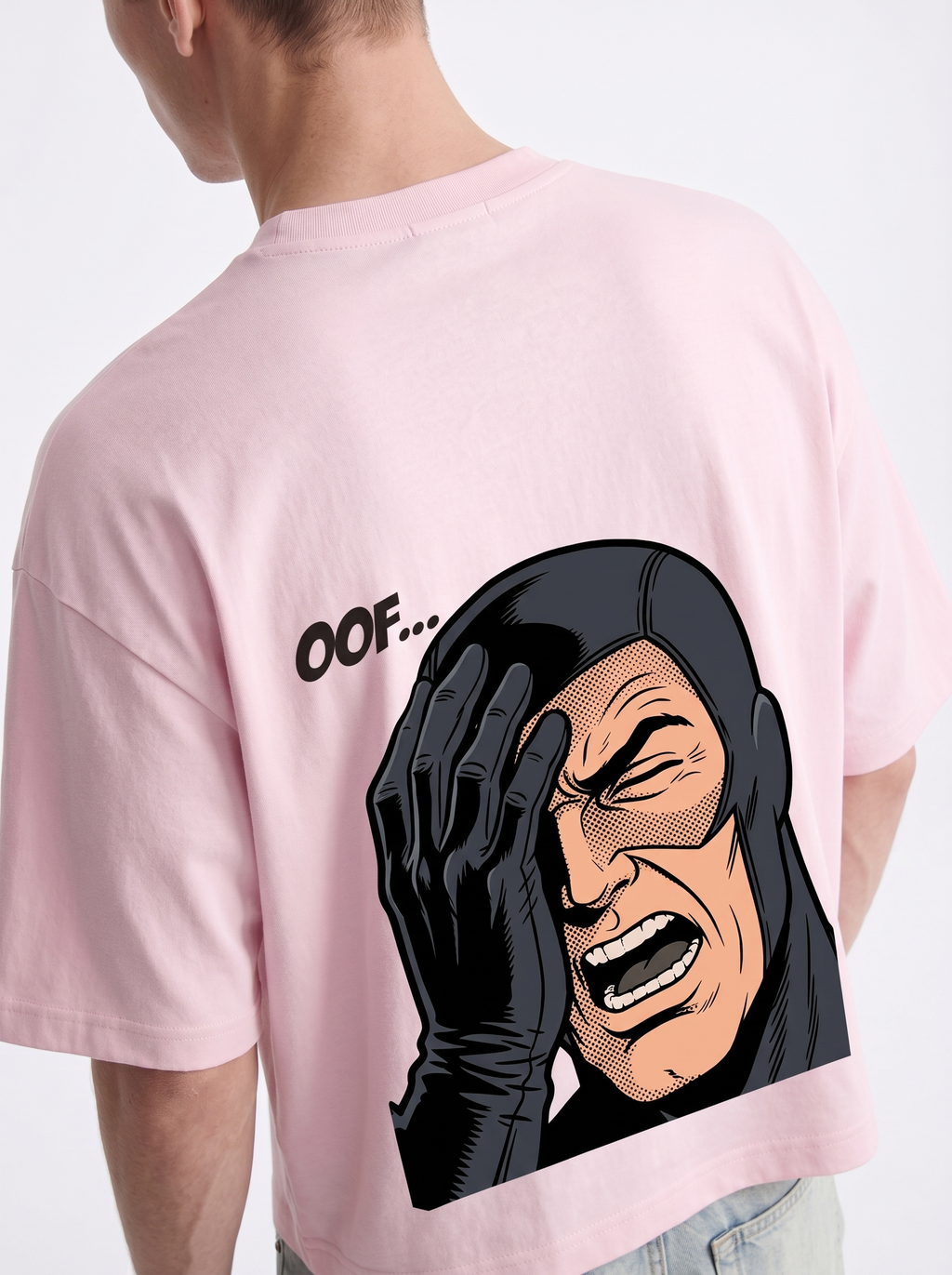 OVERSIZED TEE - Superhero Mistakes