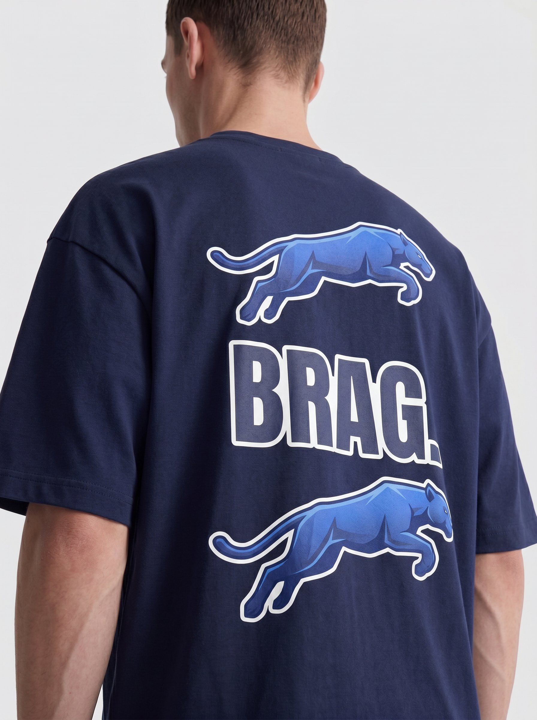 OVERSIZED TEE - Brag jaguar