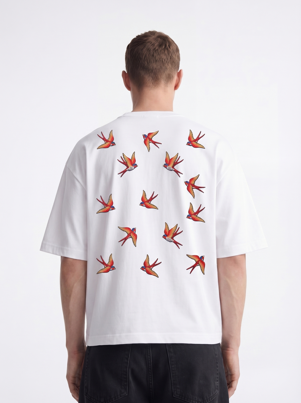 OVERSIZED TEE - Criss cross