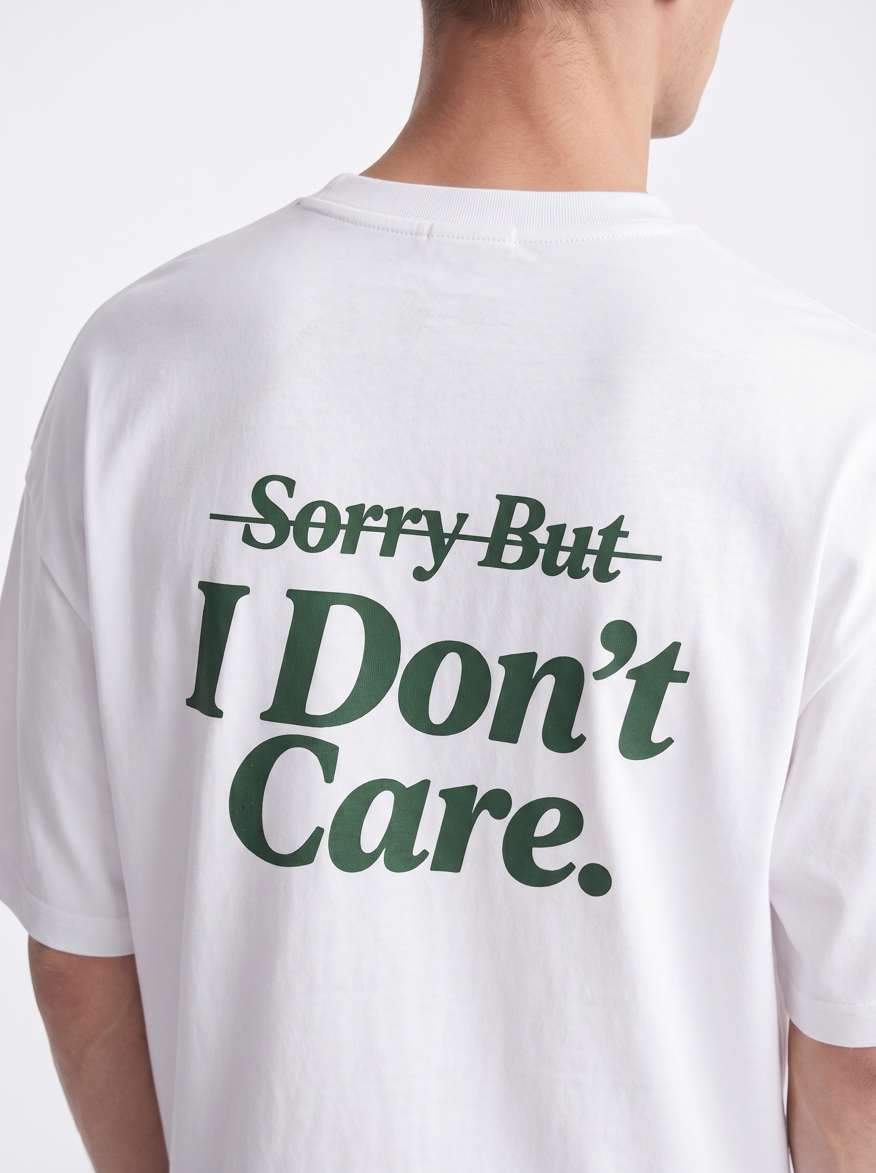 OVERSIZED TEE - Sorry but i don't care