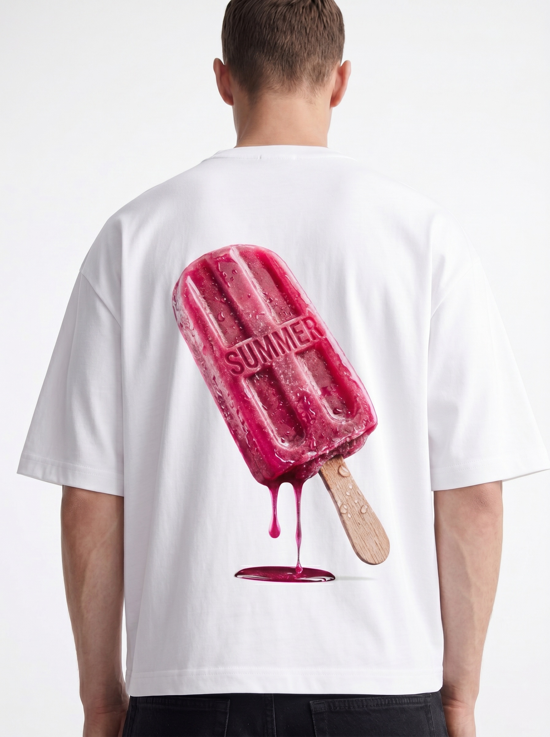 OVERSIZED TEE - Ice lolly