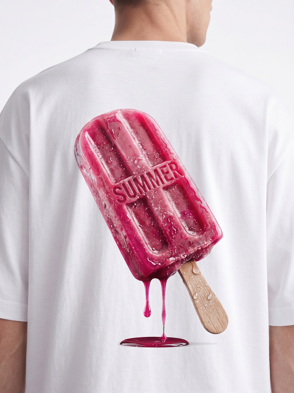 OVERSIZED TEE - Ice lolly