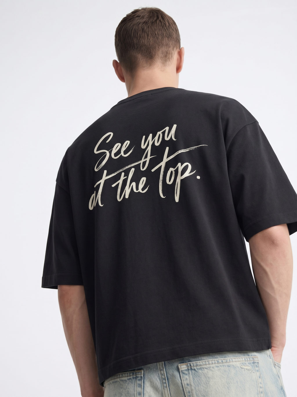 OVERSIZED TEE - At the top