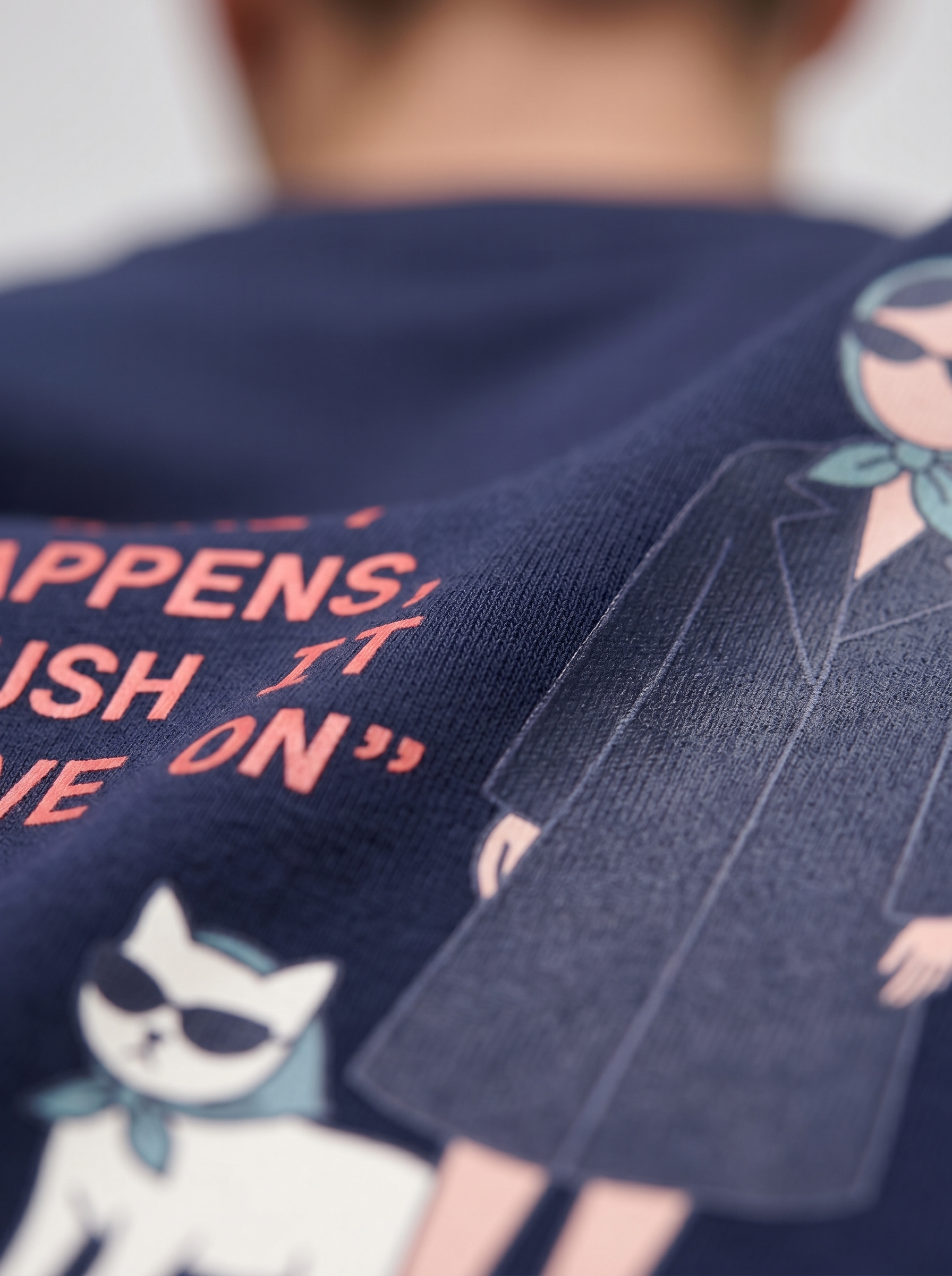 OVERSIZED TEE - Sh*t happens