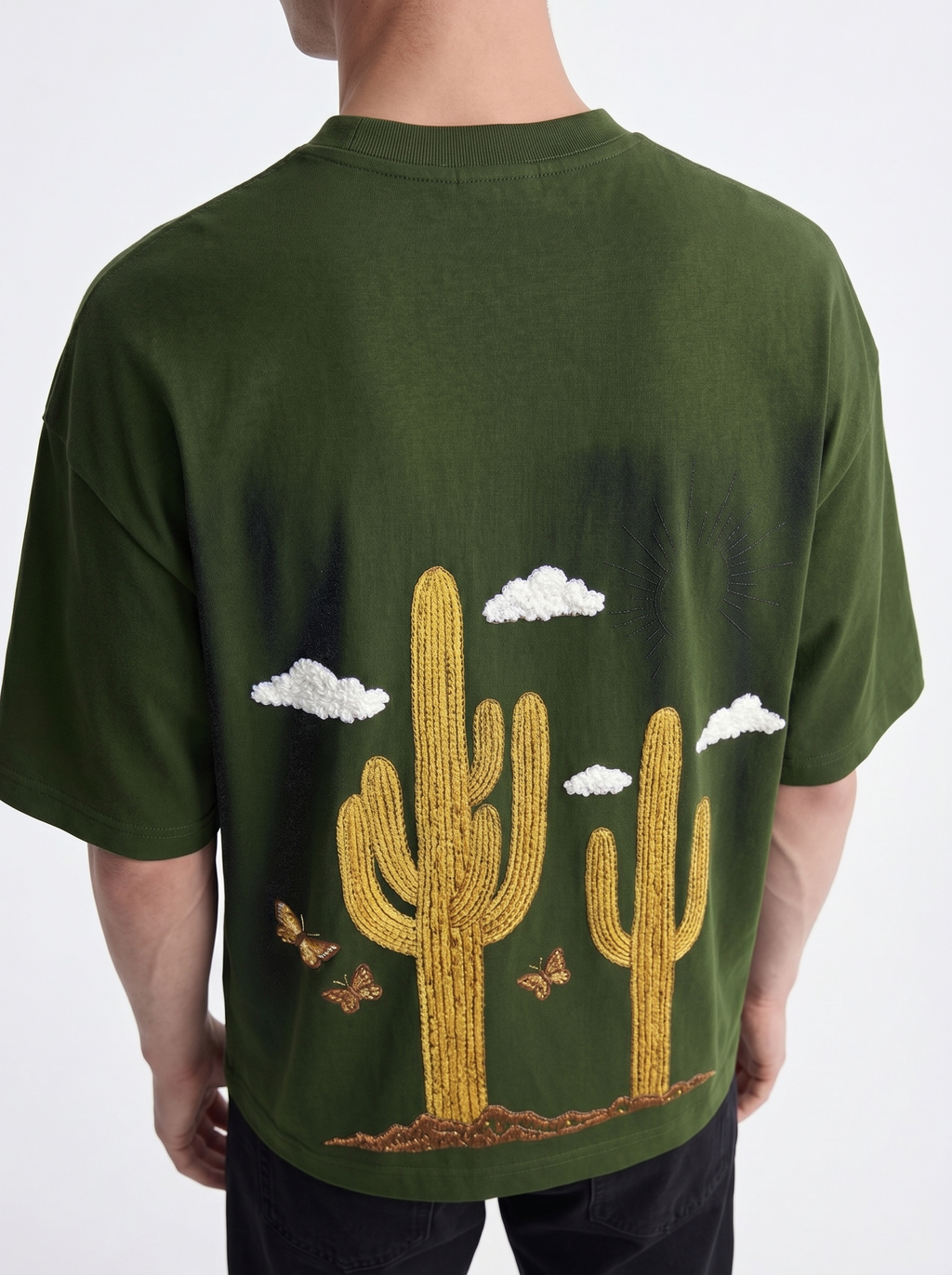 OVERSIZED TEE - Sahara