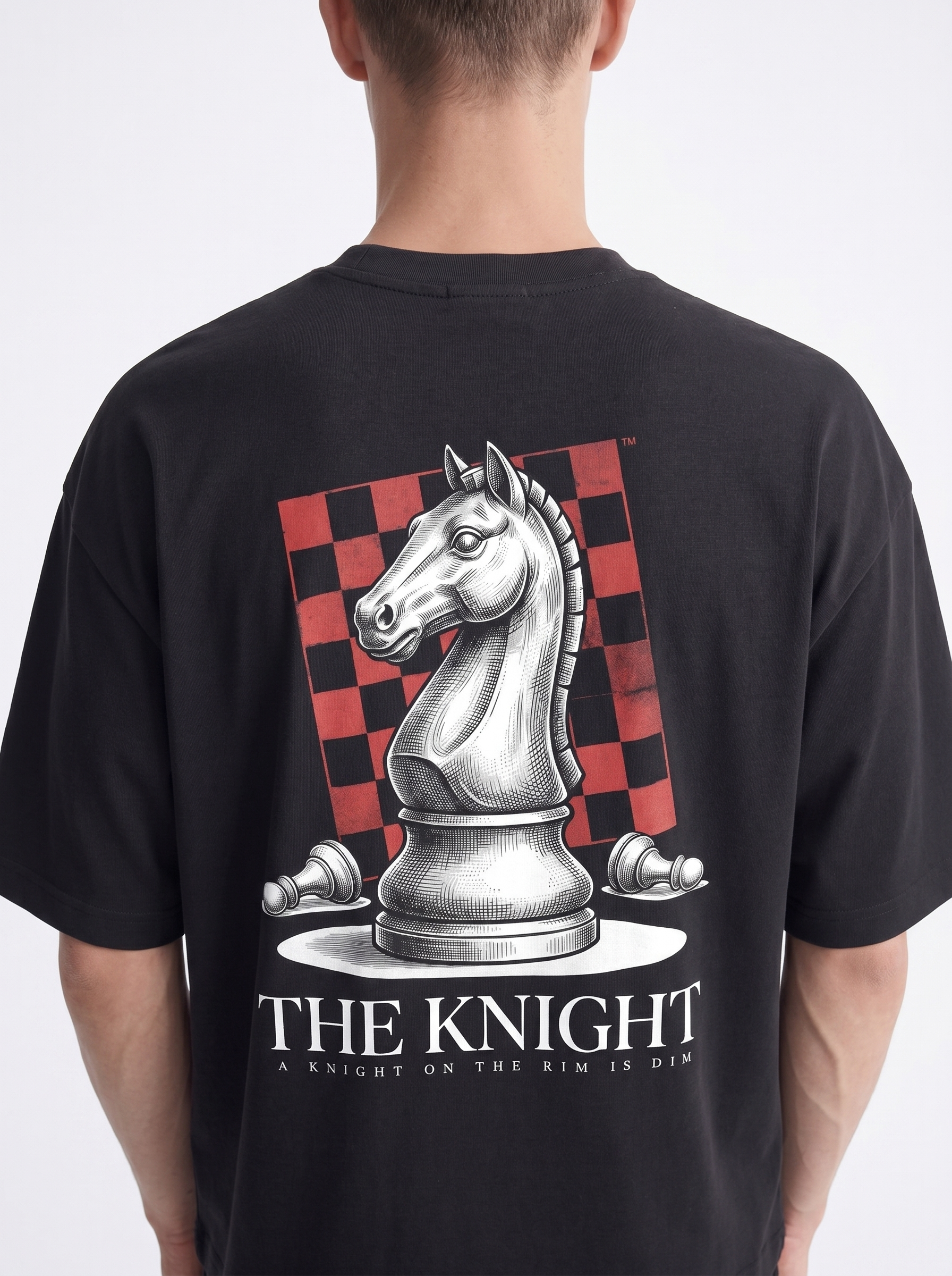 OVERSIZED TEE - The knight