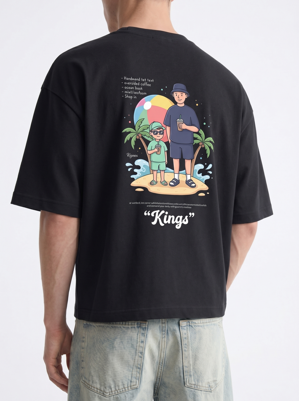 OVERSIZED TEE - Kings