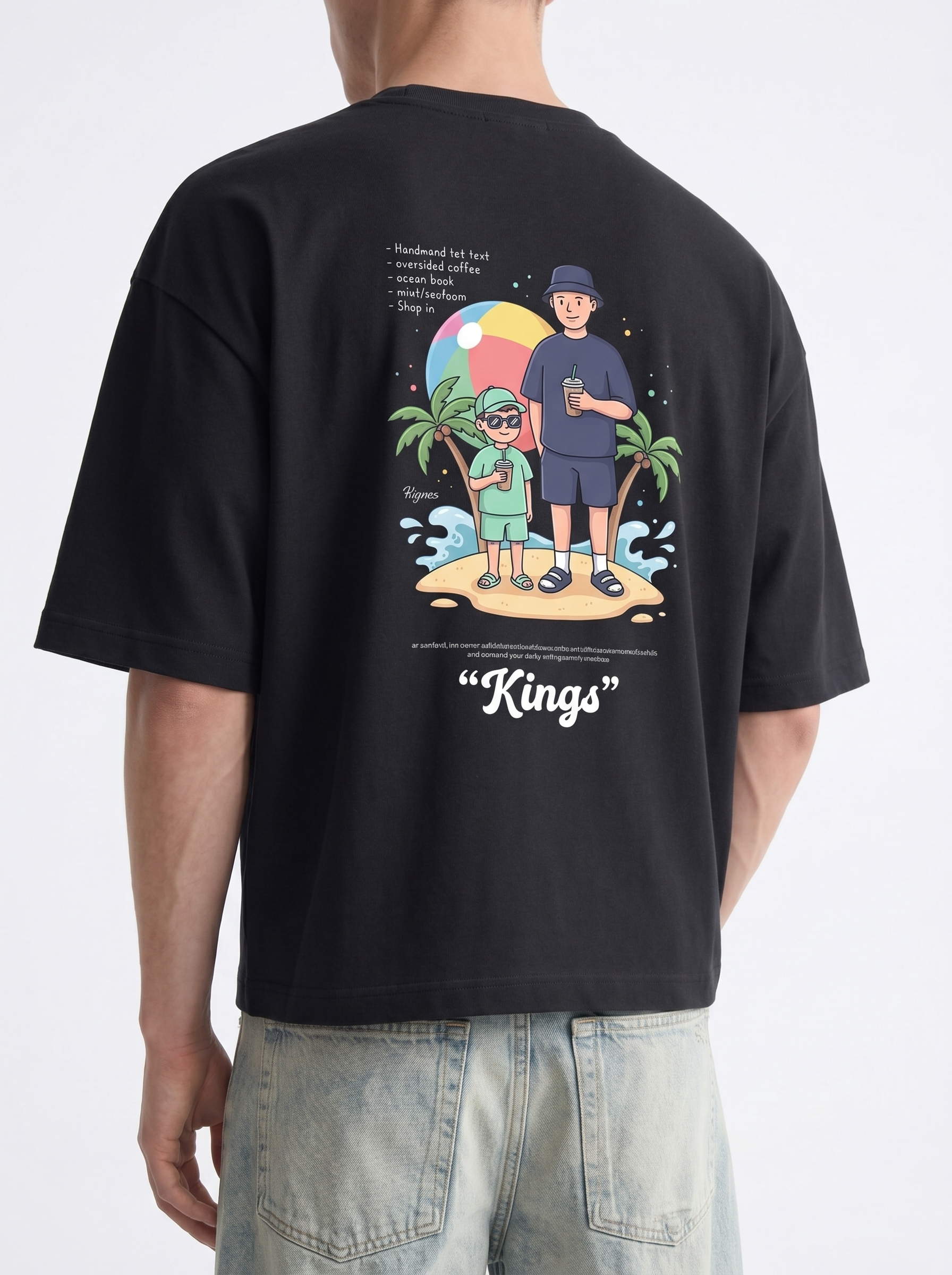 OVERSIZED TEE - Kings