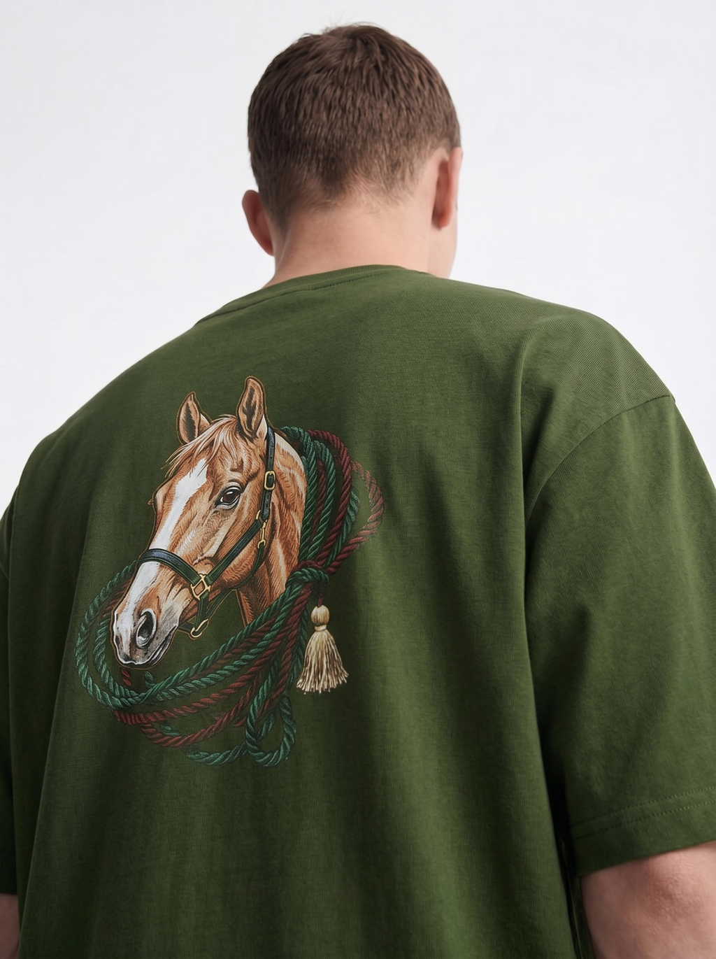 OVERSIZED TEE - Gallop king