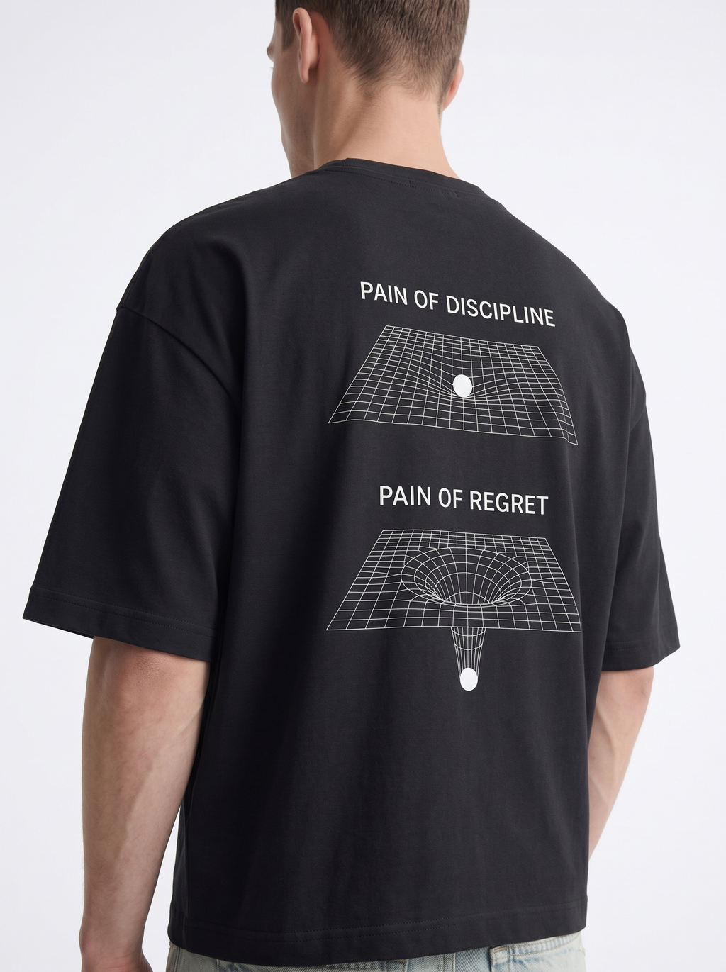 OVERSIZED TEE - Pain of regret