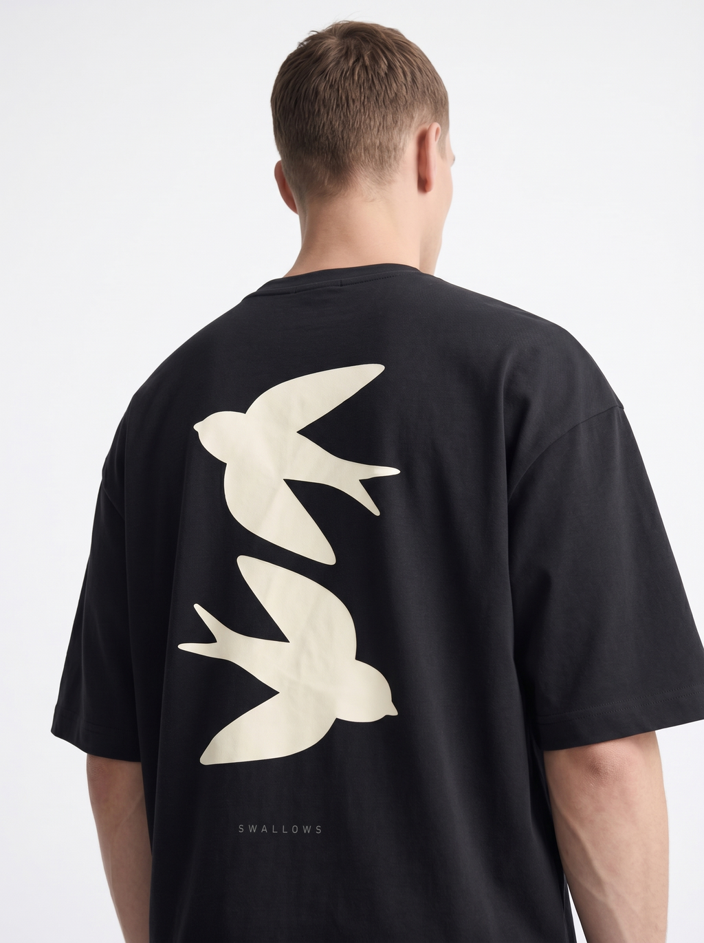 OVERSIZED TEE - Swallows