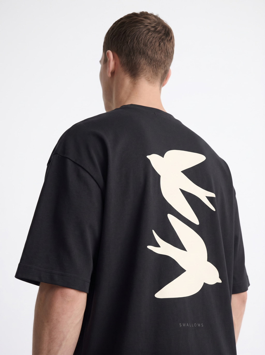 OVERSIZED TEE - Swallows