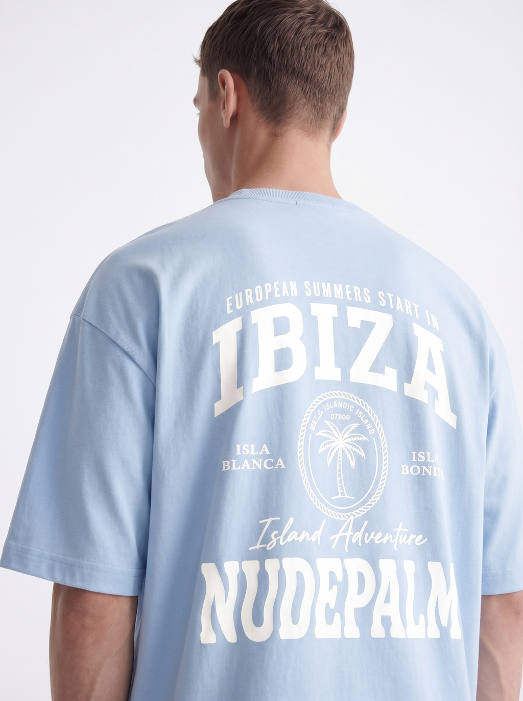 OVERSIZED TEE - Summer Starts In Ibiza