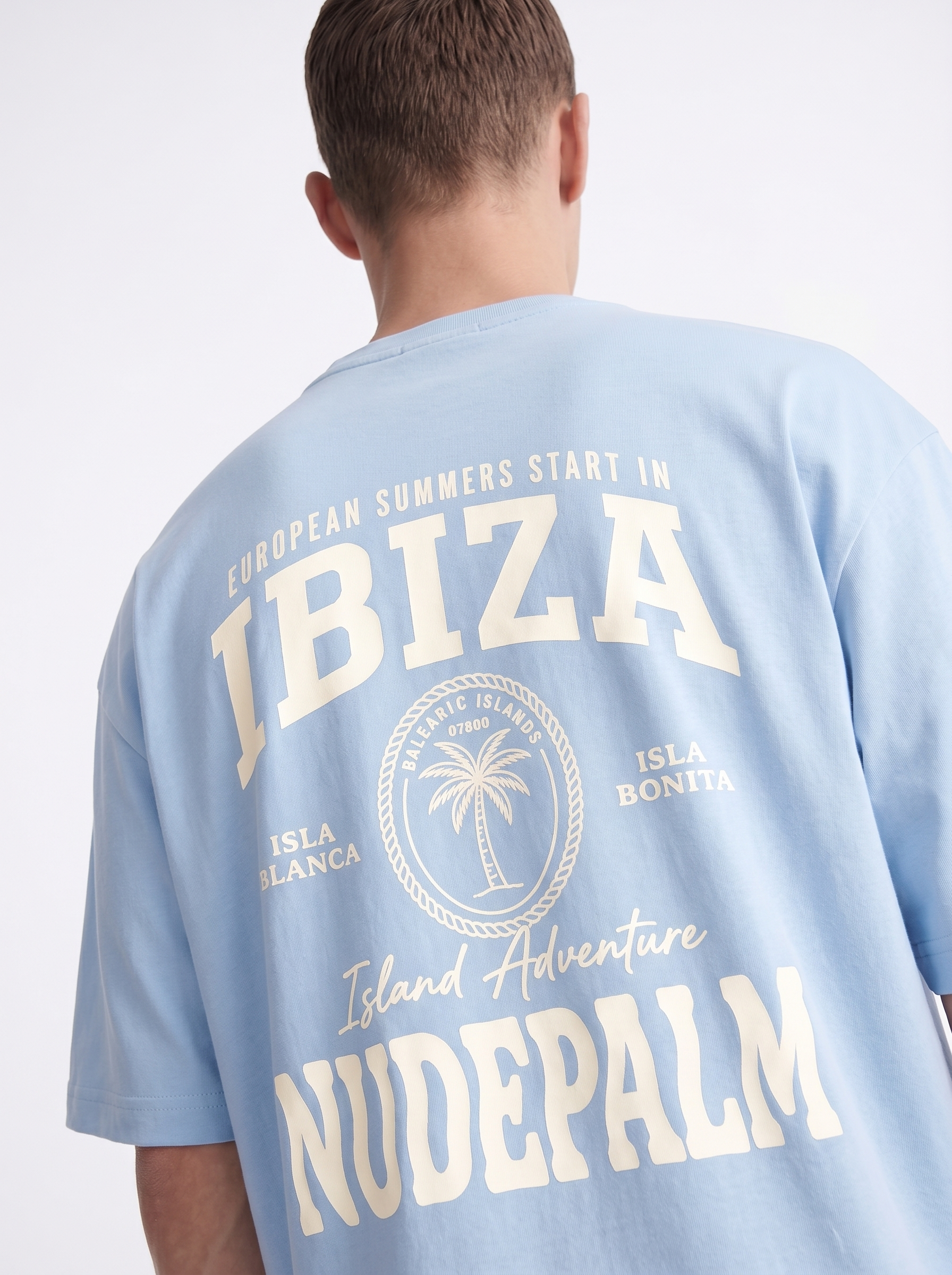 OVERSIZED TEE - Summer Starts In Ibiza