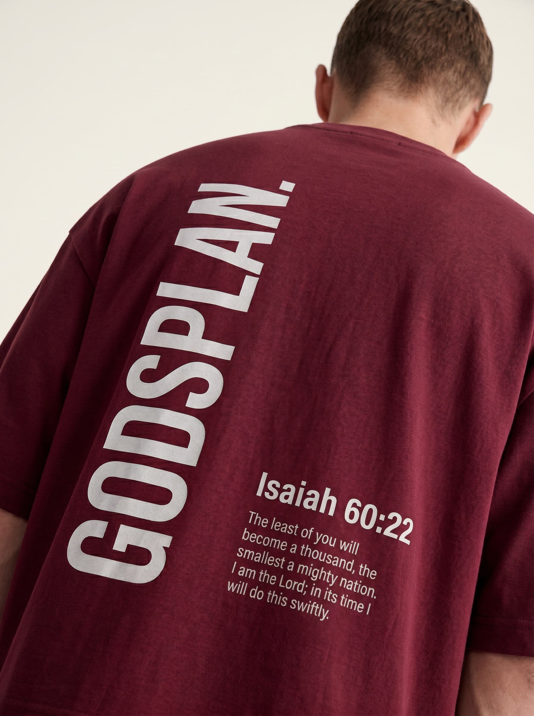 OVERSIZED TEE - Gods Plan