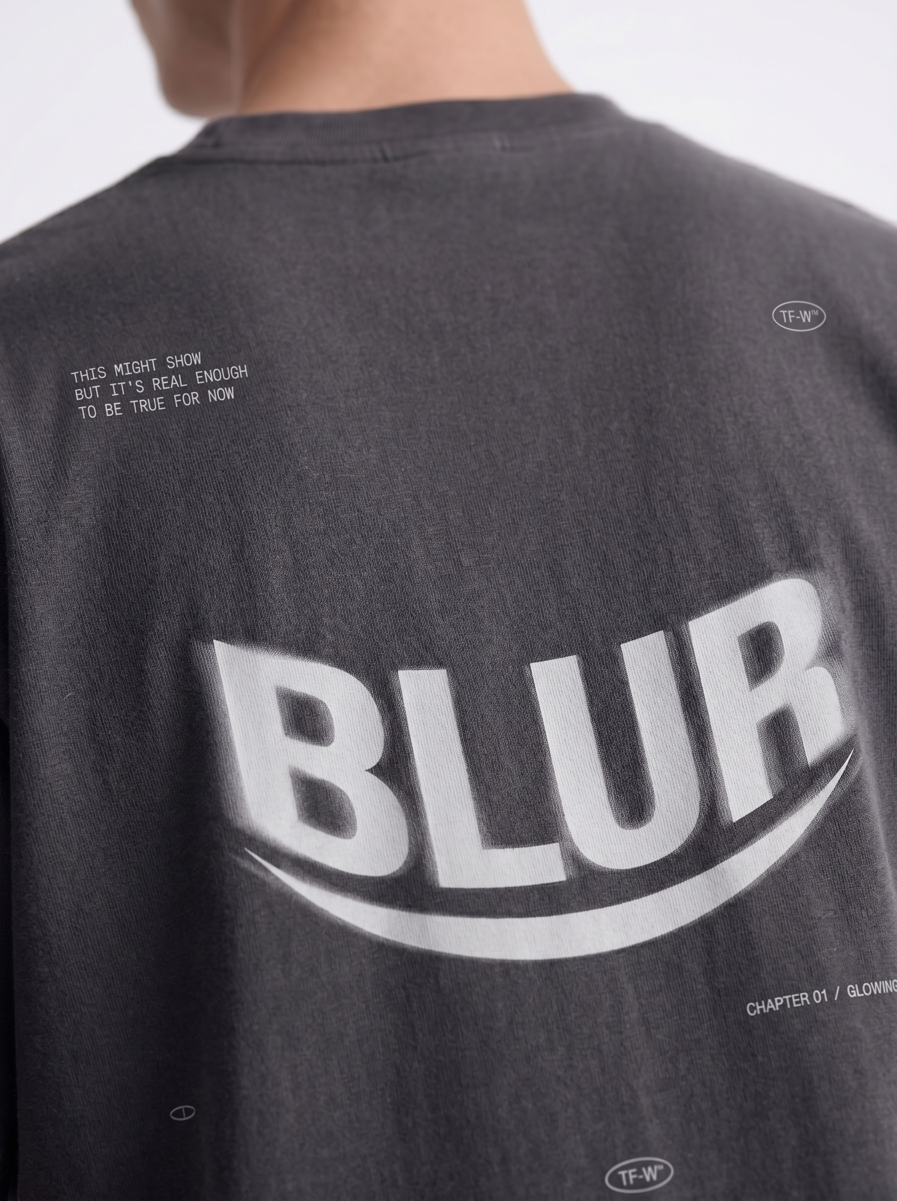 OVERSIZED TEE - The Blur For Now