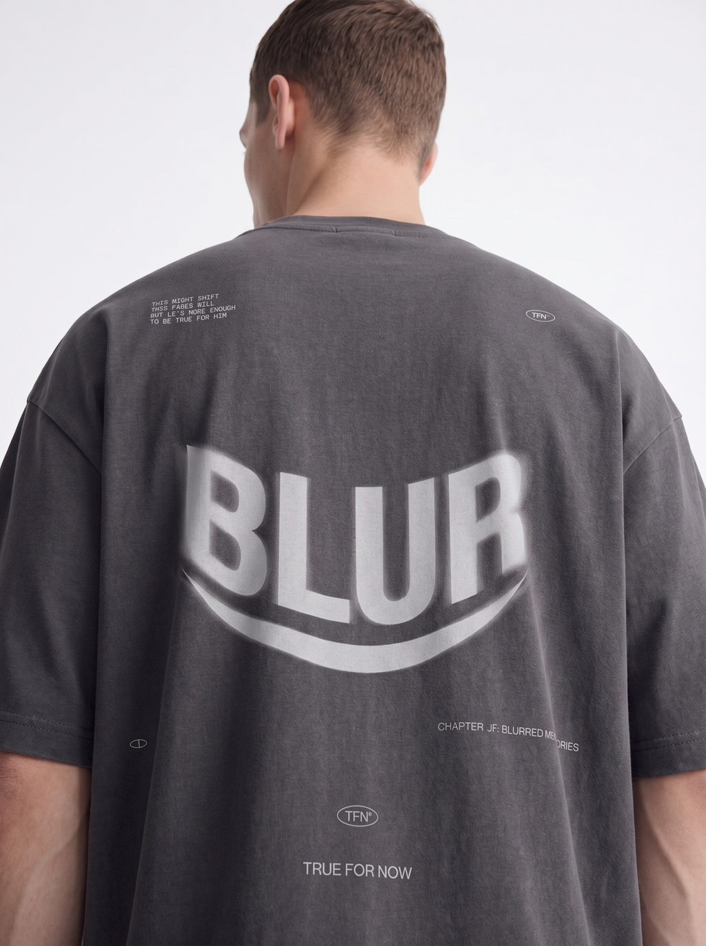 OVERSIZED TEE - The Blur For Now