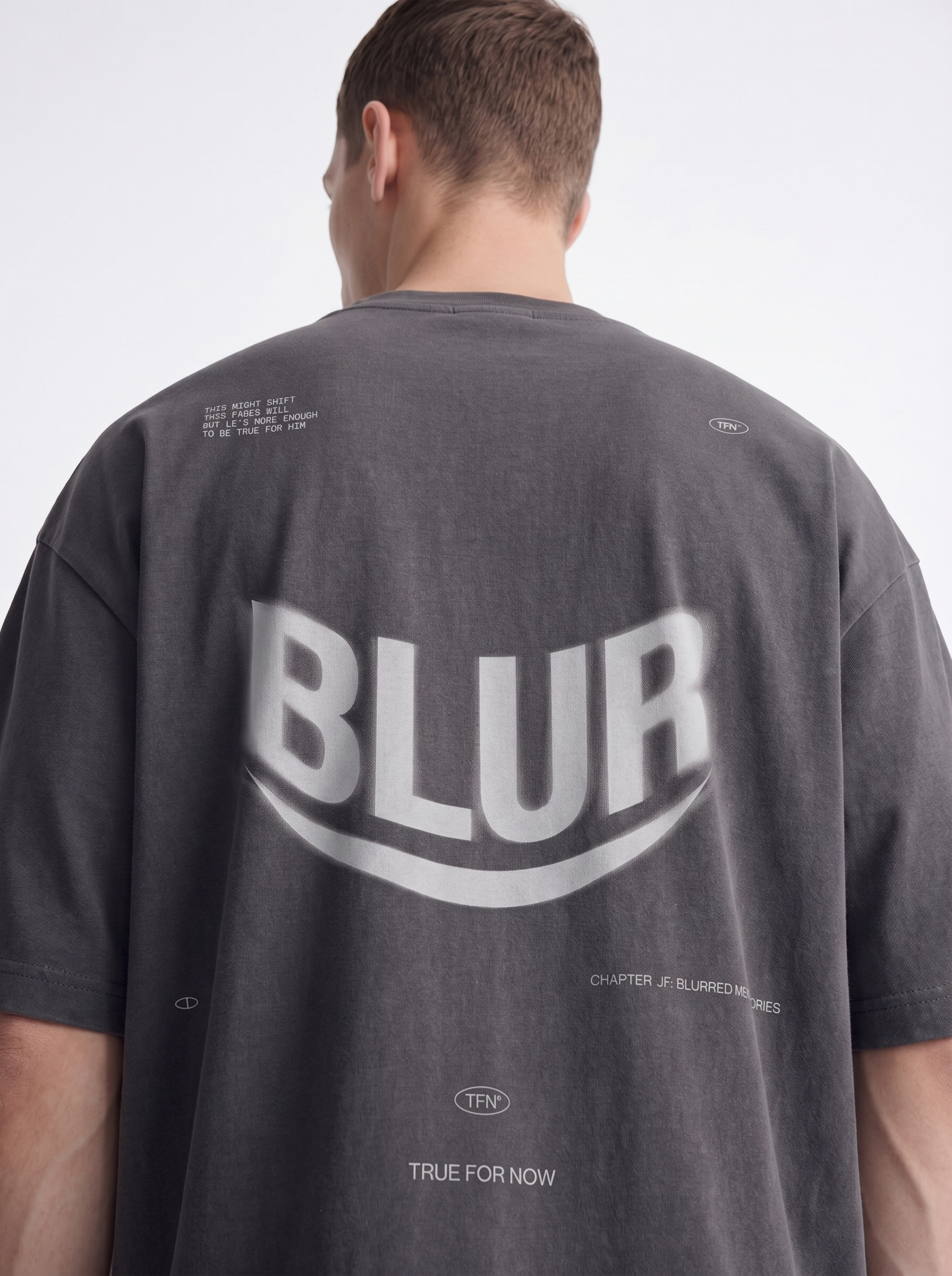 OVERSIZED TEE - The Blur For Now