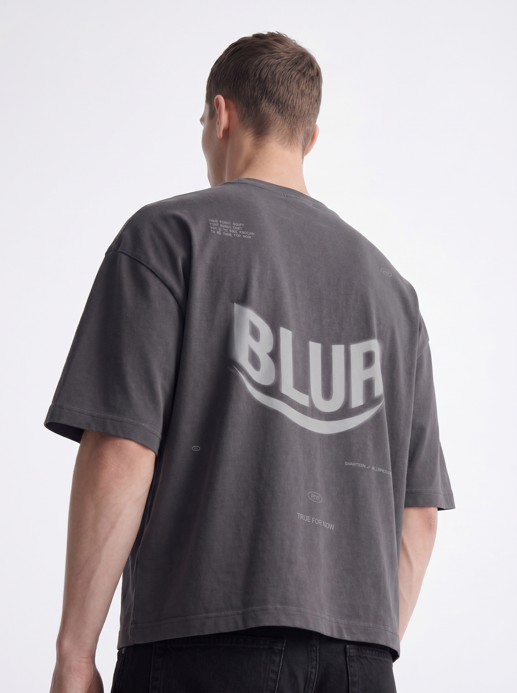 OVERSIZED TEE - The Blur For Now