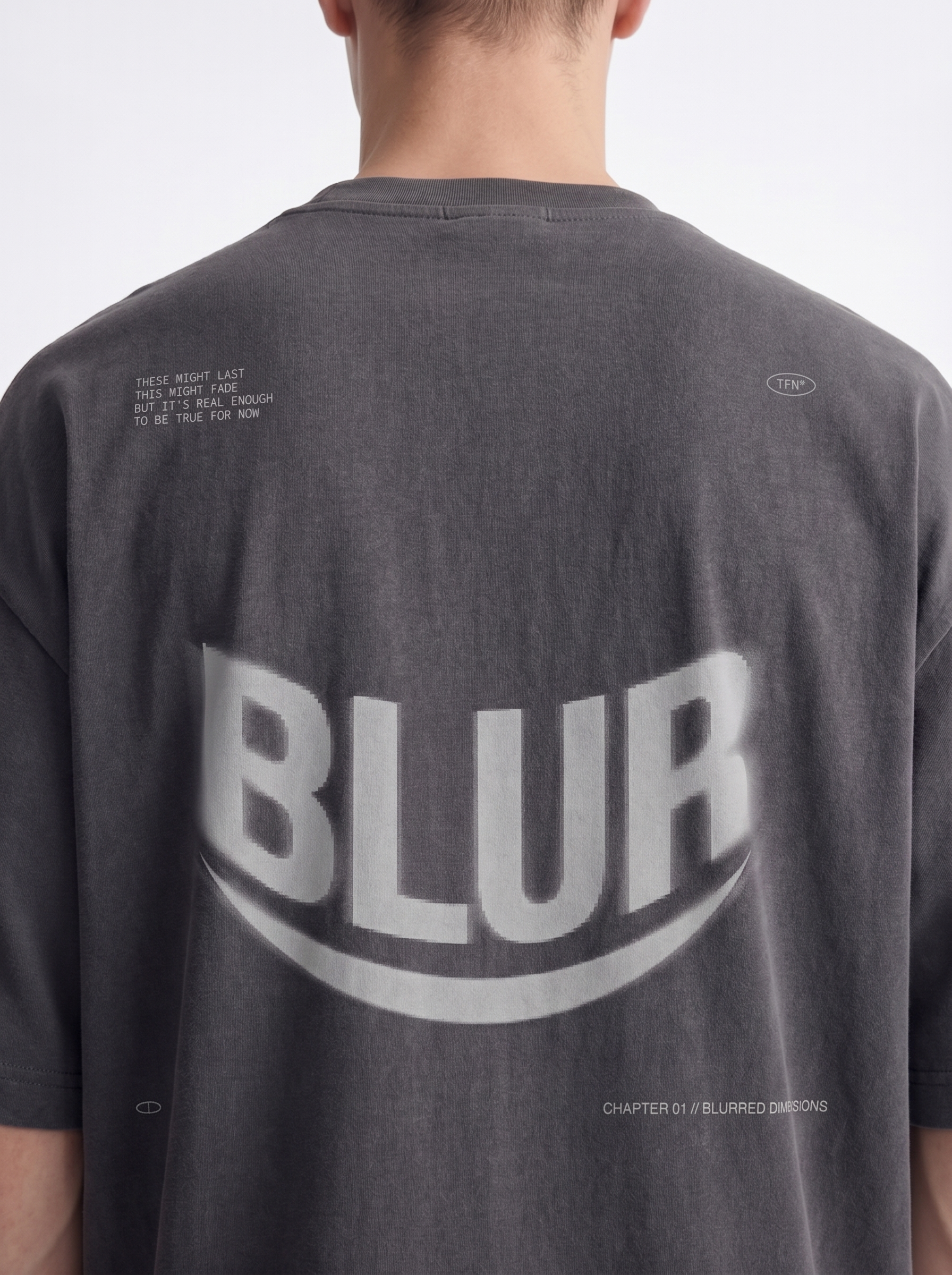 OVERSIZED TEE - The Blur For Now