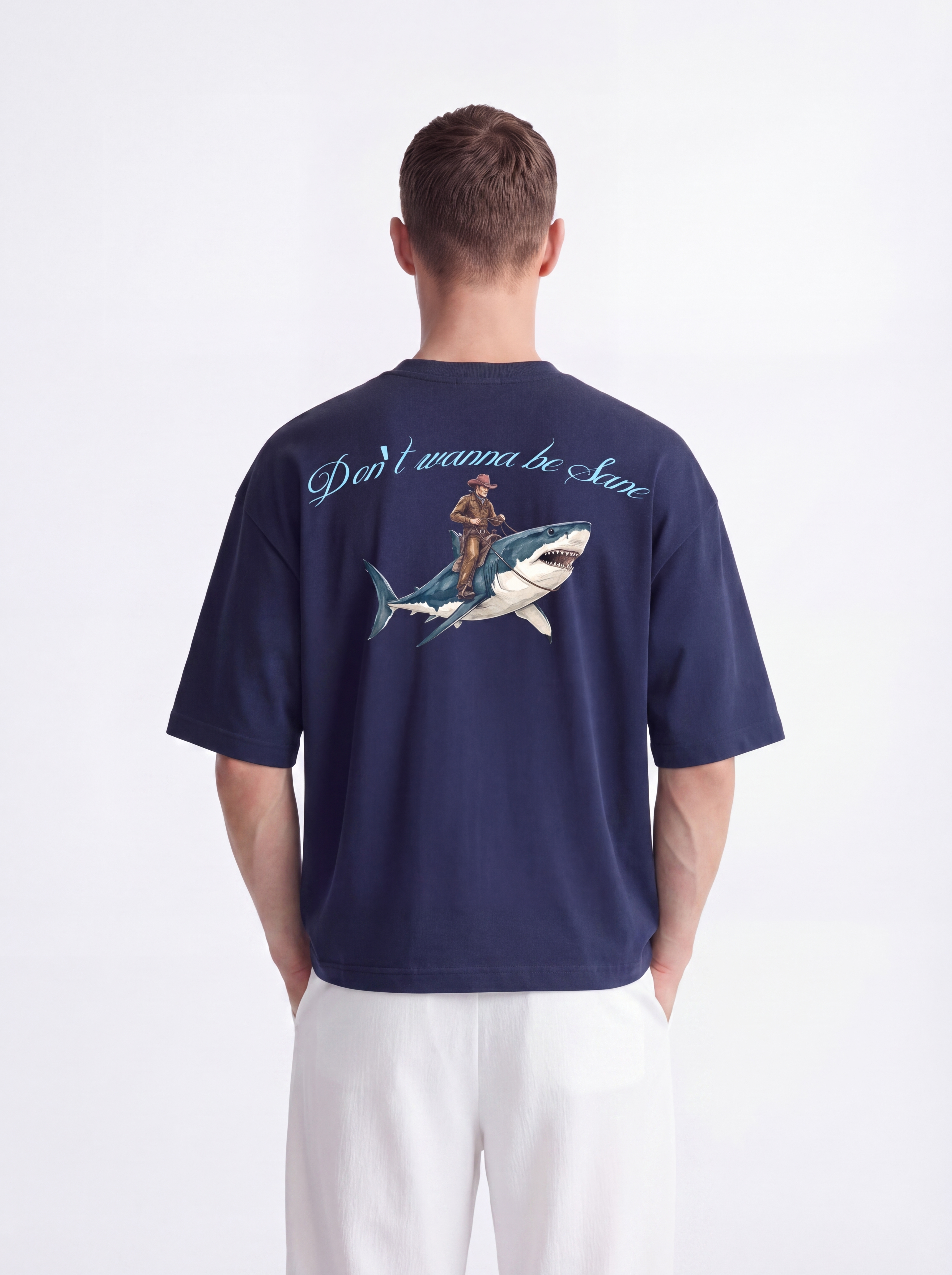 OVERSIZED TEE - Don't be sane
