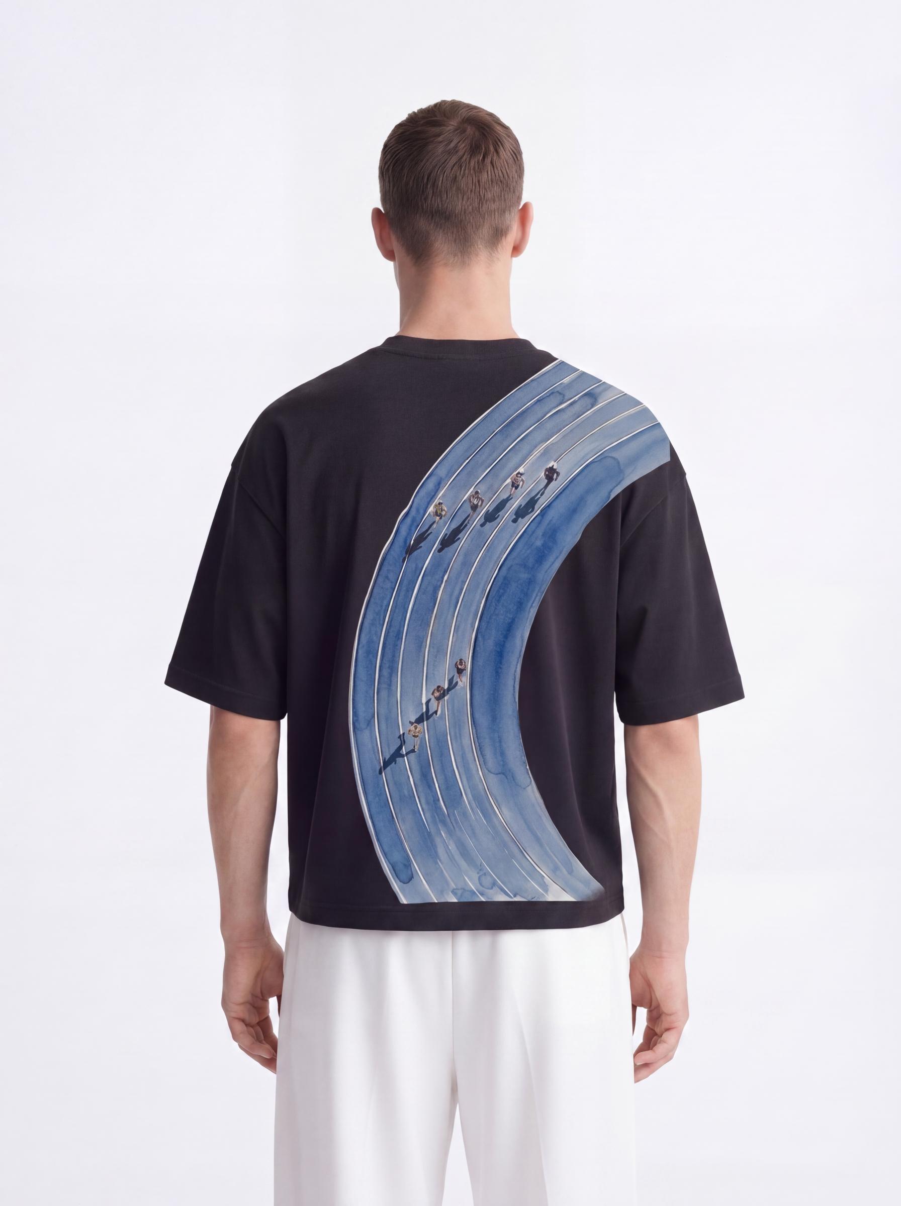 OVERSIZED TEE - Blue Lap