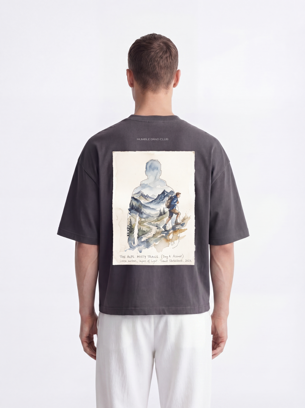 OVERSIZED TEE - Misty Trails