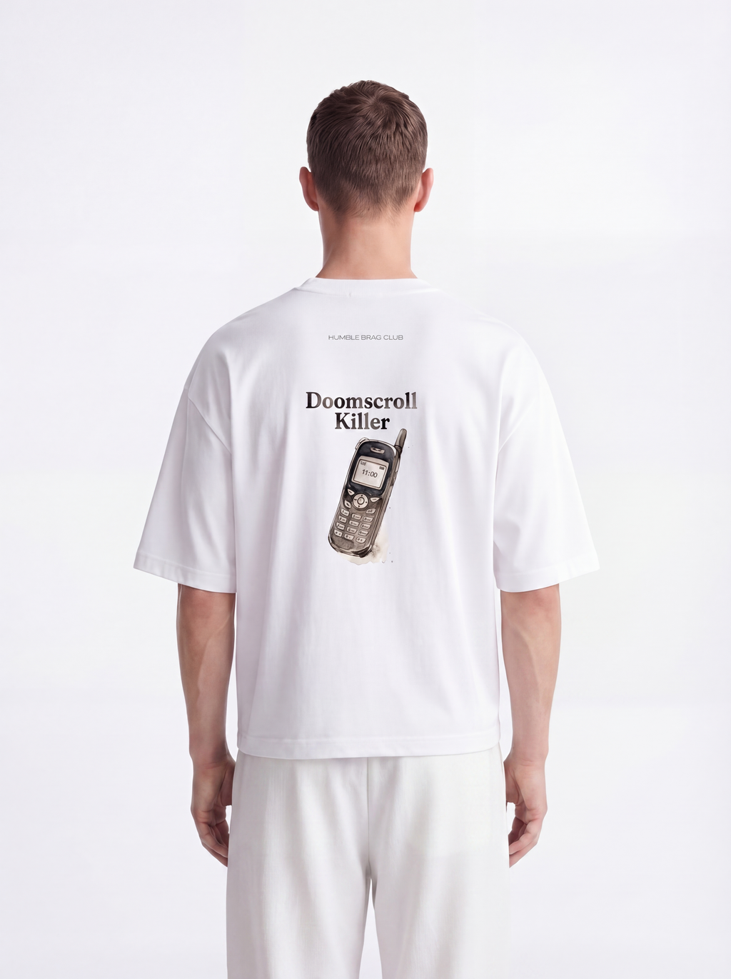 OVERSIZED TEE - Doomscroll killer