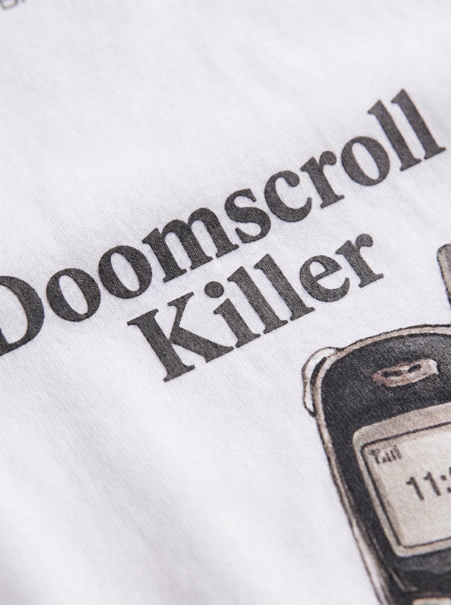 OVERSIZED TEE - Doomscroll killer