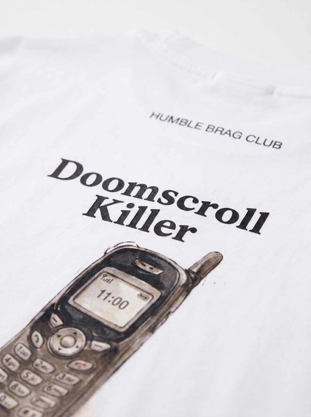 OVERSIZED TEE - Doomscroll killer