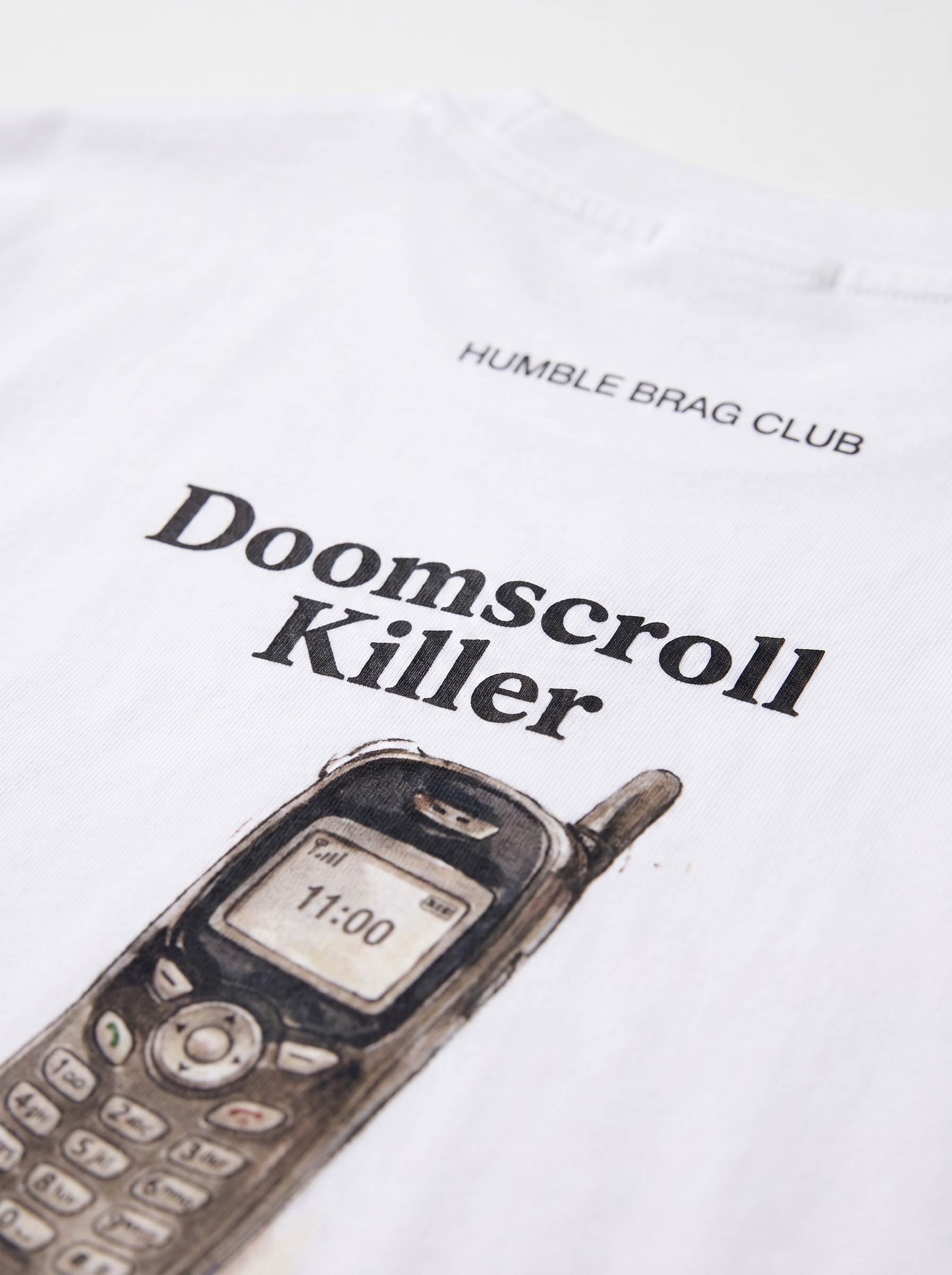 OVERSIZED TEE - Doomscroll killer
