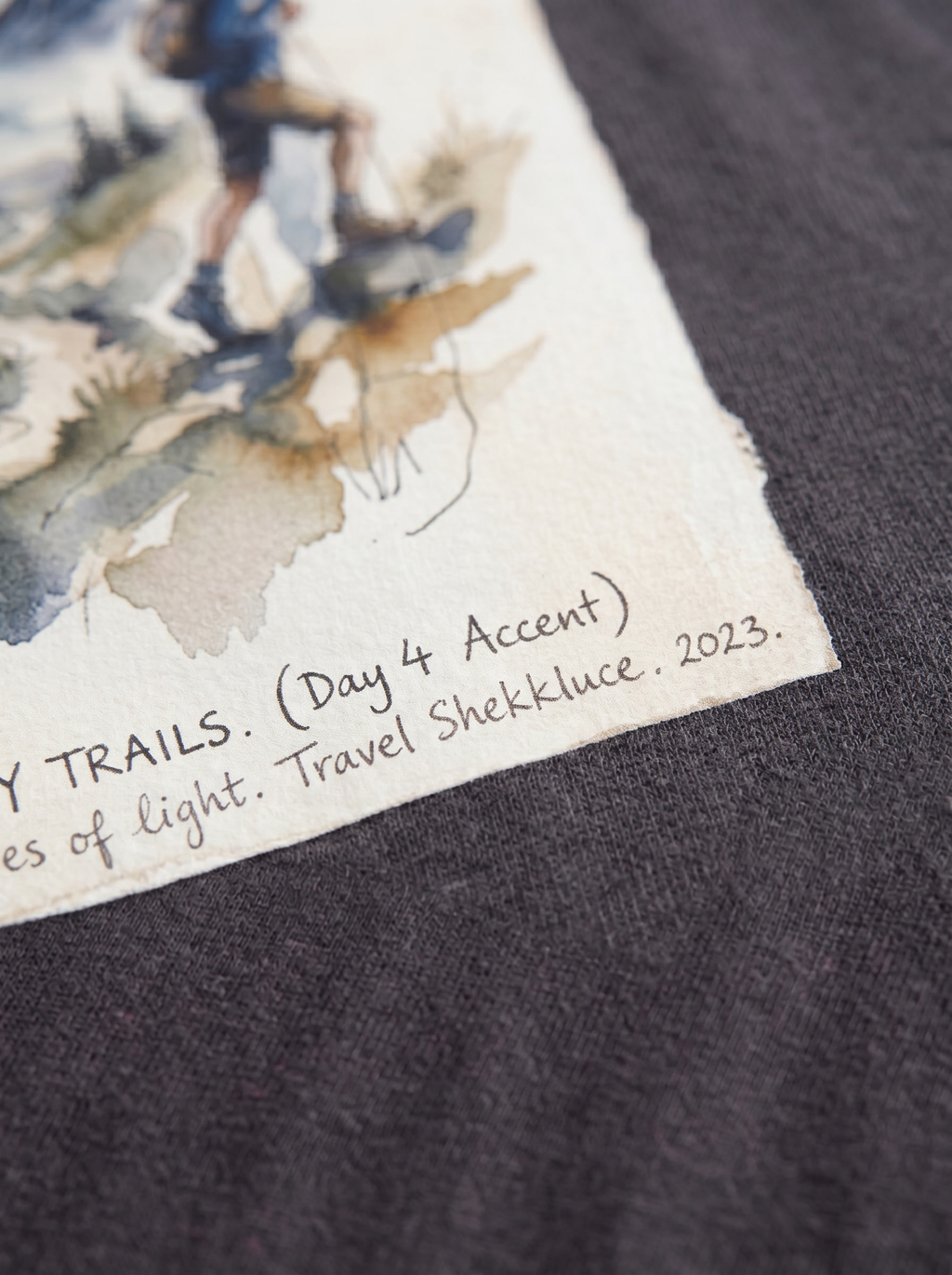 OVERSIZED TEE - Misty Trails