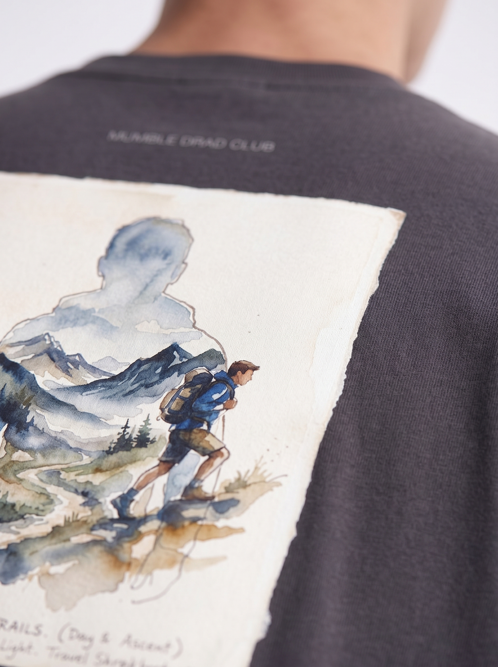 OVERSIZED TEE - Misty Trails