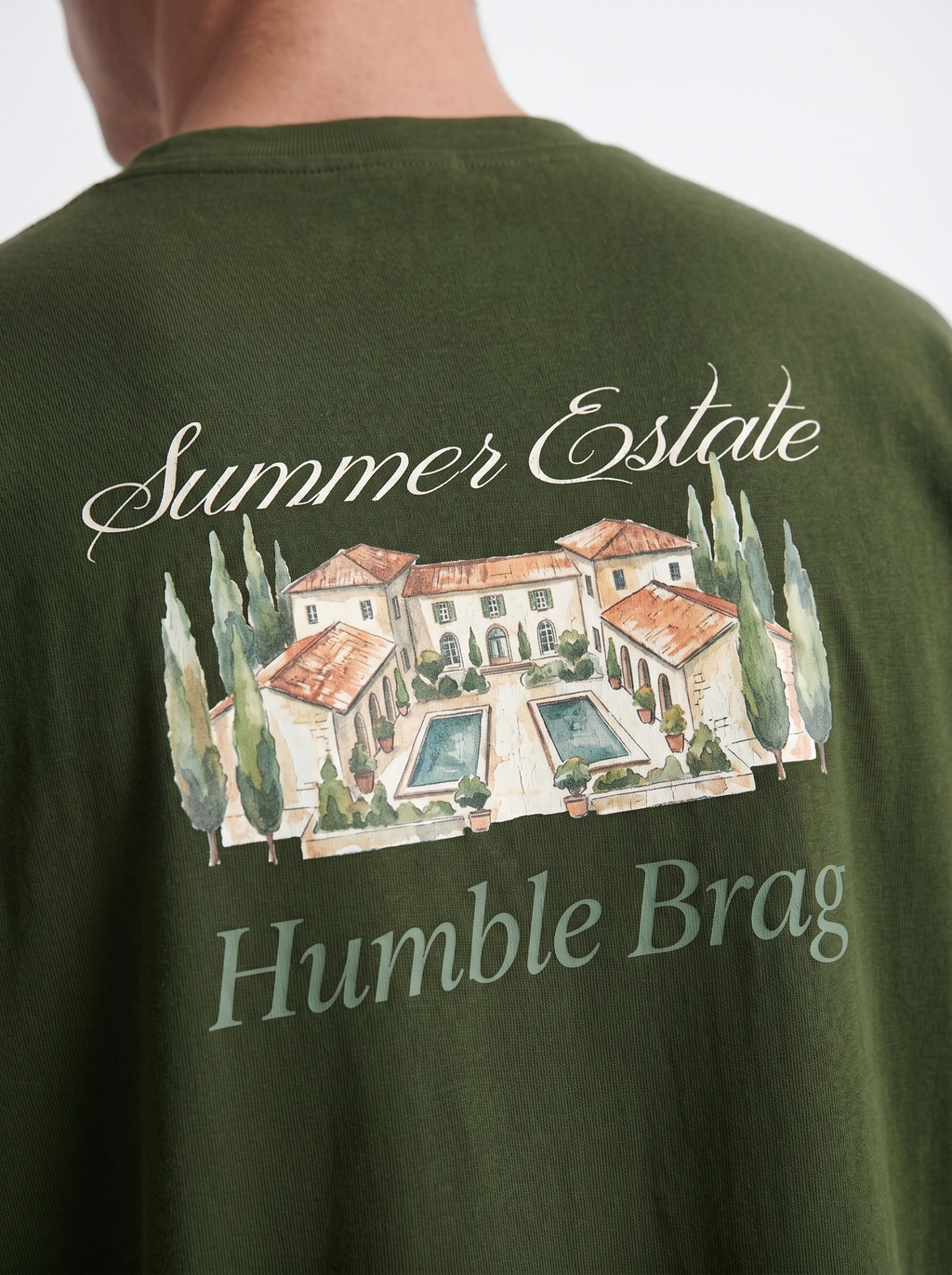 OVERSIZED TEE - Summer estate