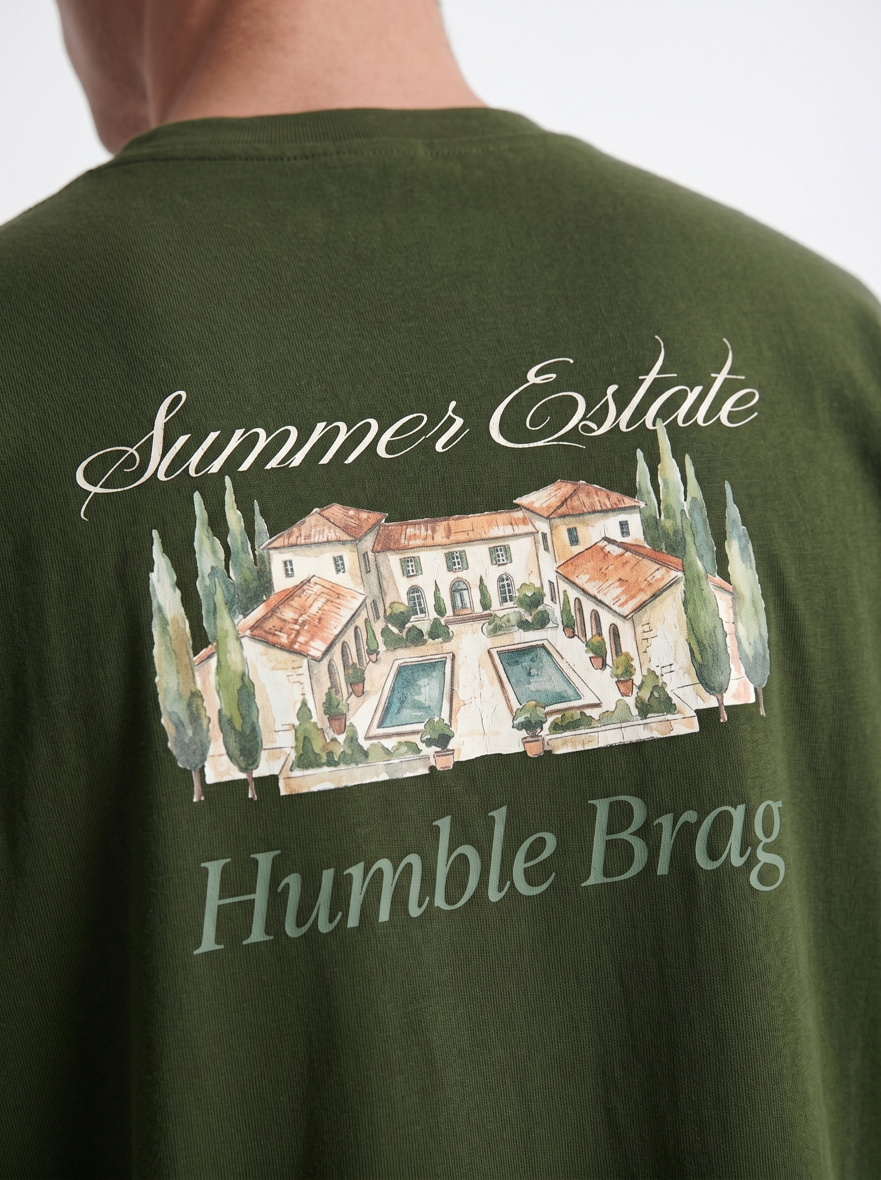OVERSIZED TEE - Summer estate