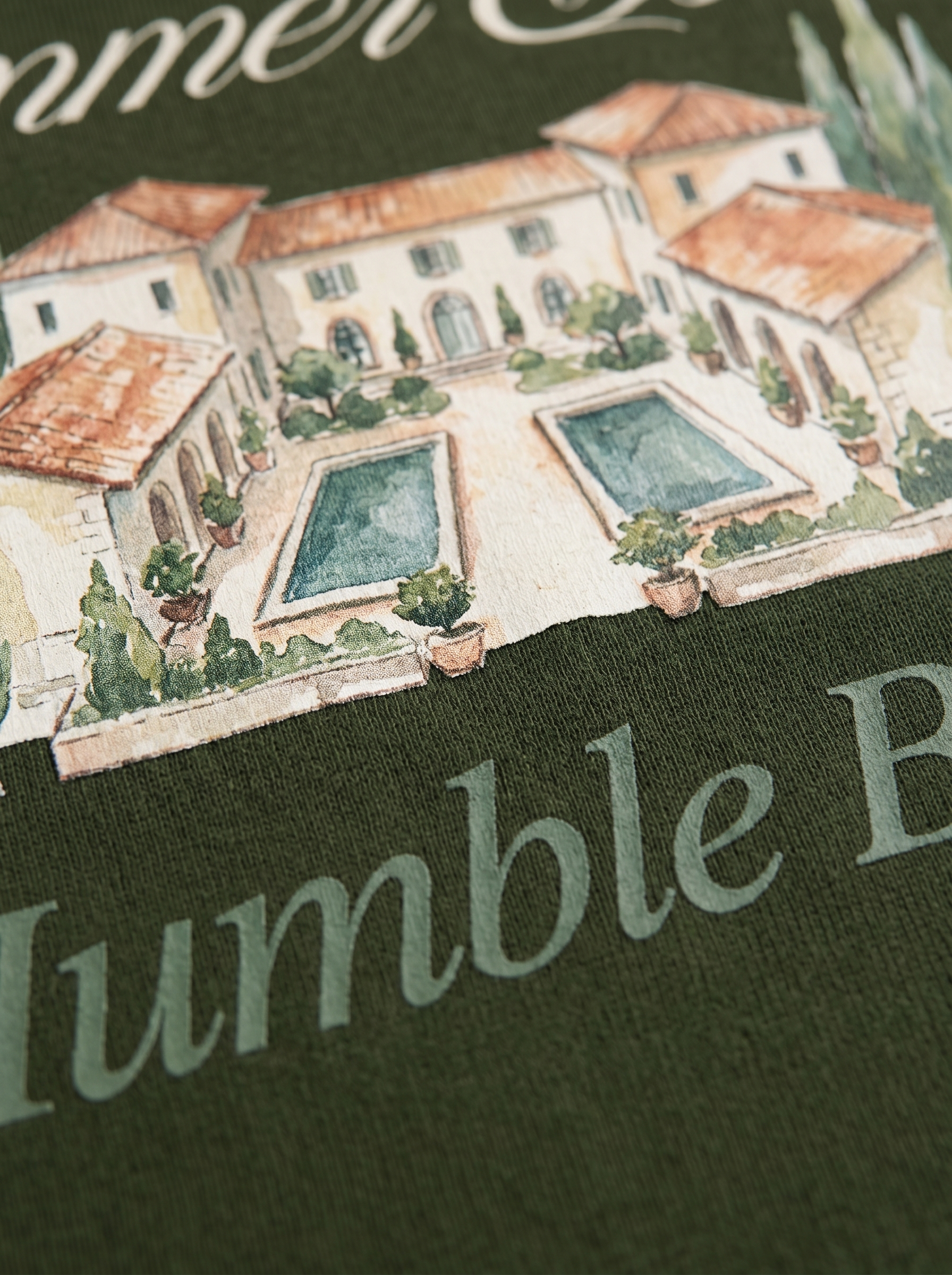 OVERSIZED TEE - Summer estate
