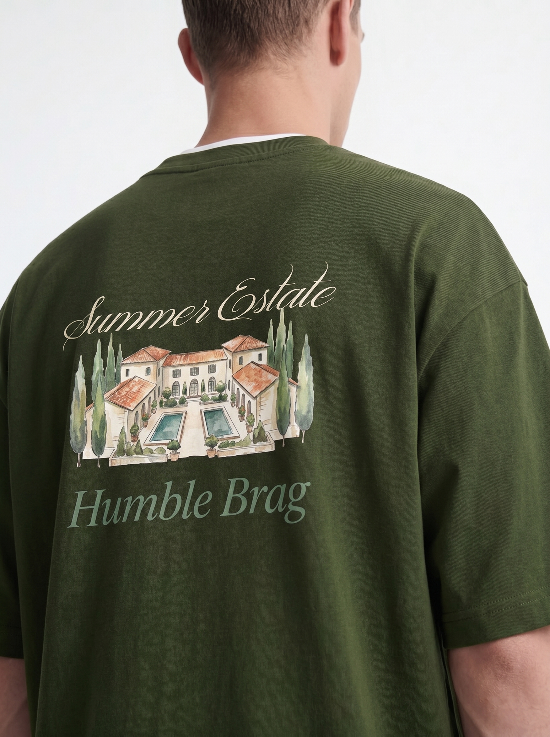 OVERSIZED TEE - Summer estate