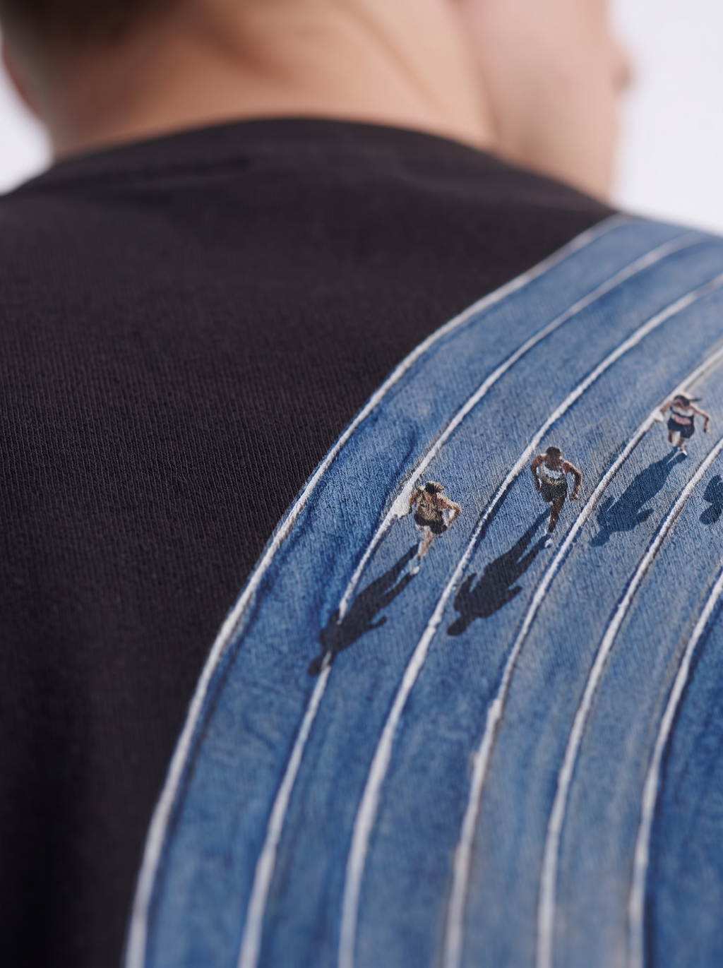 OVERSIZED TEE - Blue Lap