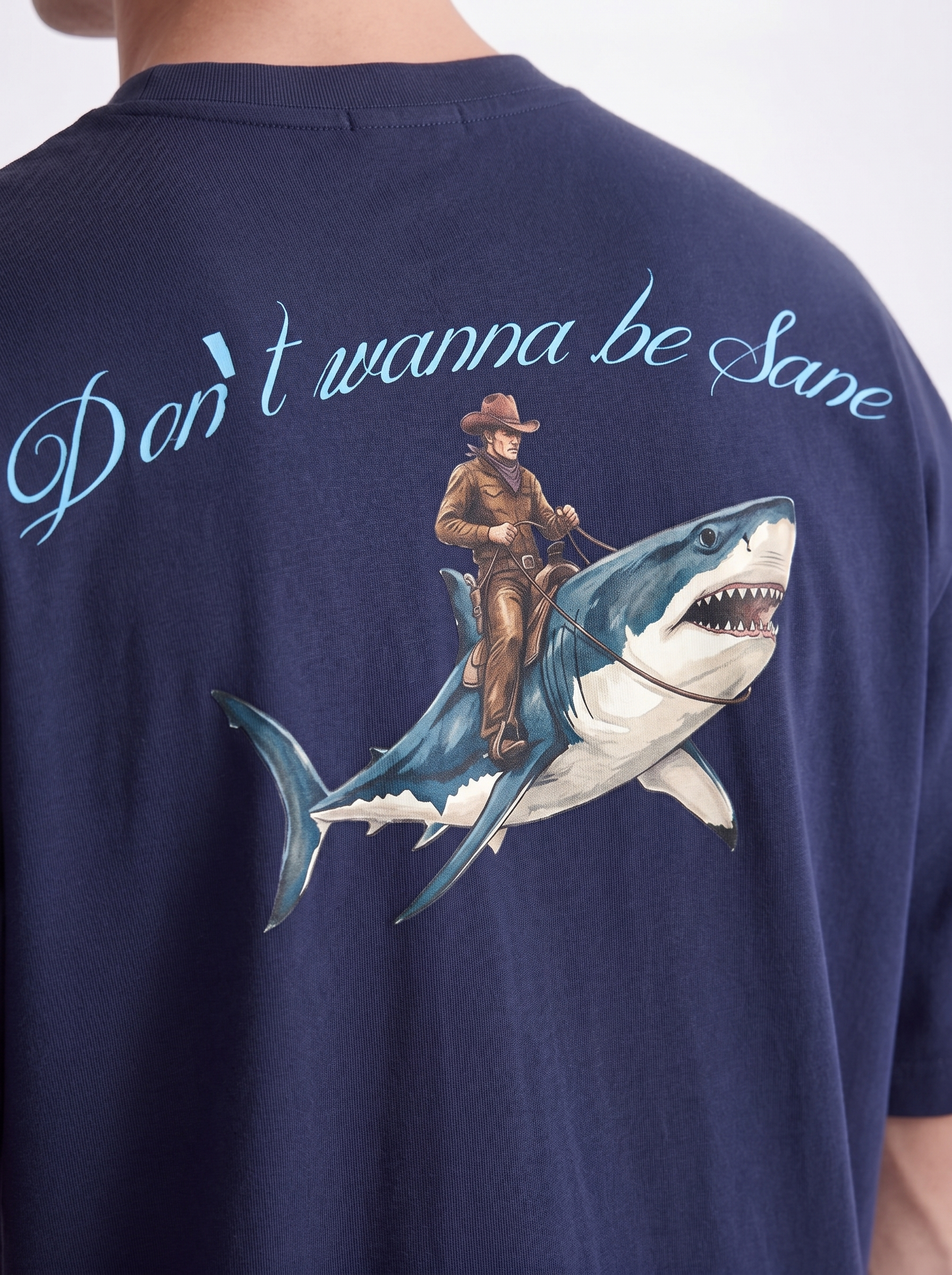 OVERSIZED TEE - Don't be sane