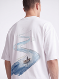 OVERSIZED TEE - Rowing Man