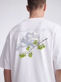 OVERSIZED TEE - Cloud Branch