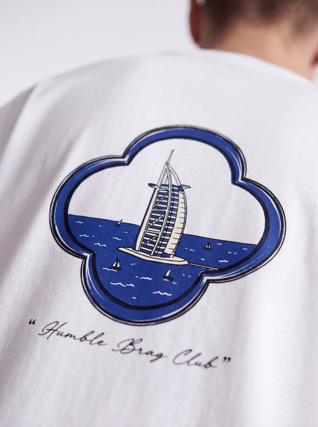 OVERSIZED TEE - Dubai Crest