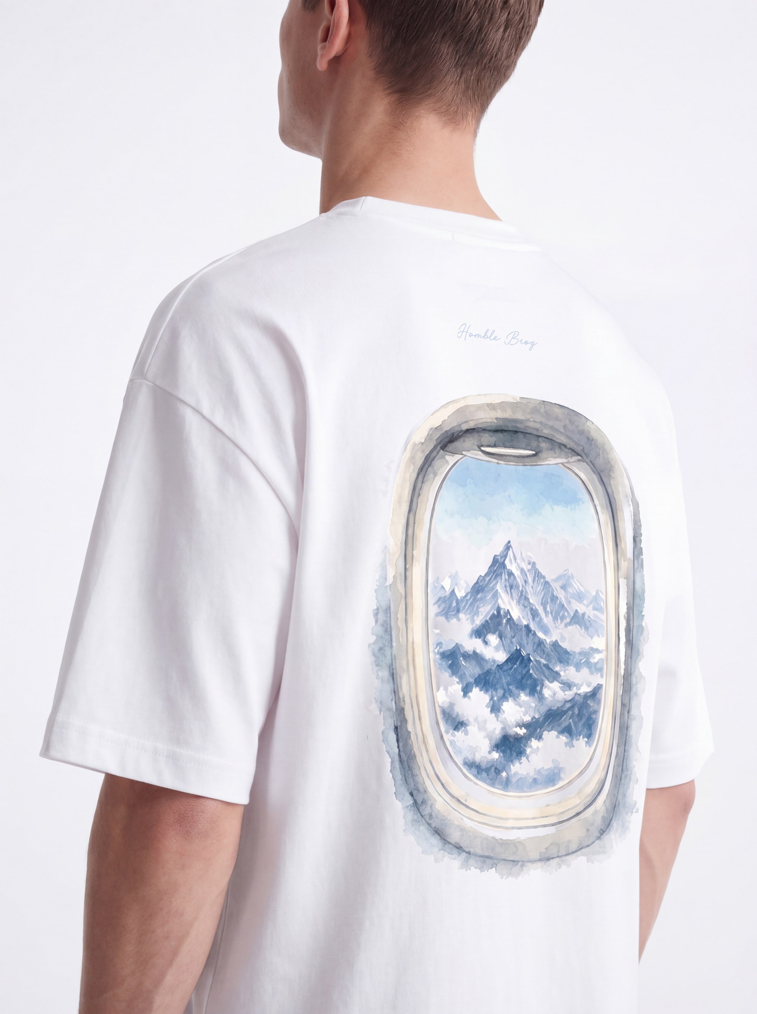 OVERSIZED TEE - Himalayas Motto