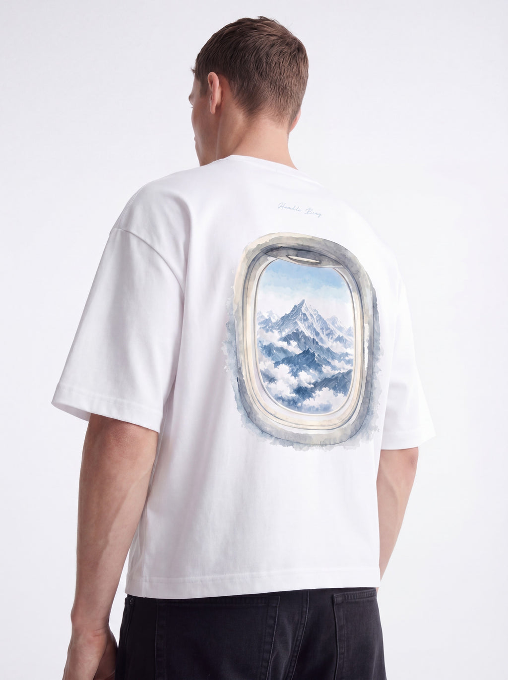 OVERSIZED TEE - Himalayas Motto