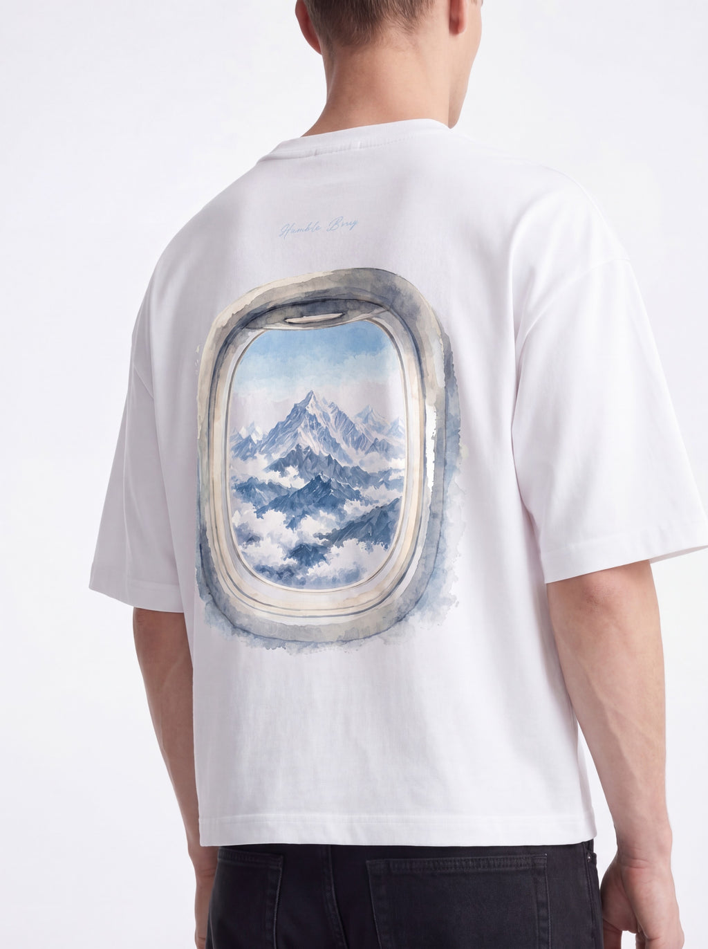 OVERSIZED TEE - Himalayas Motto