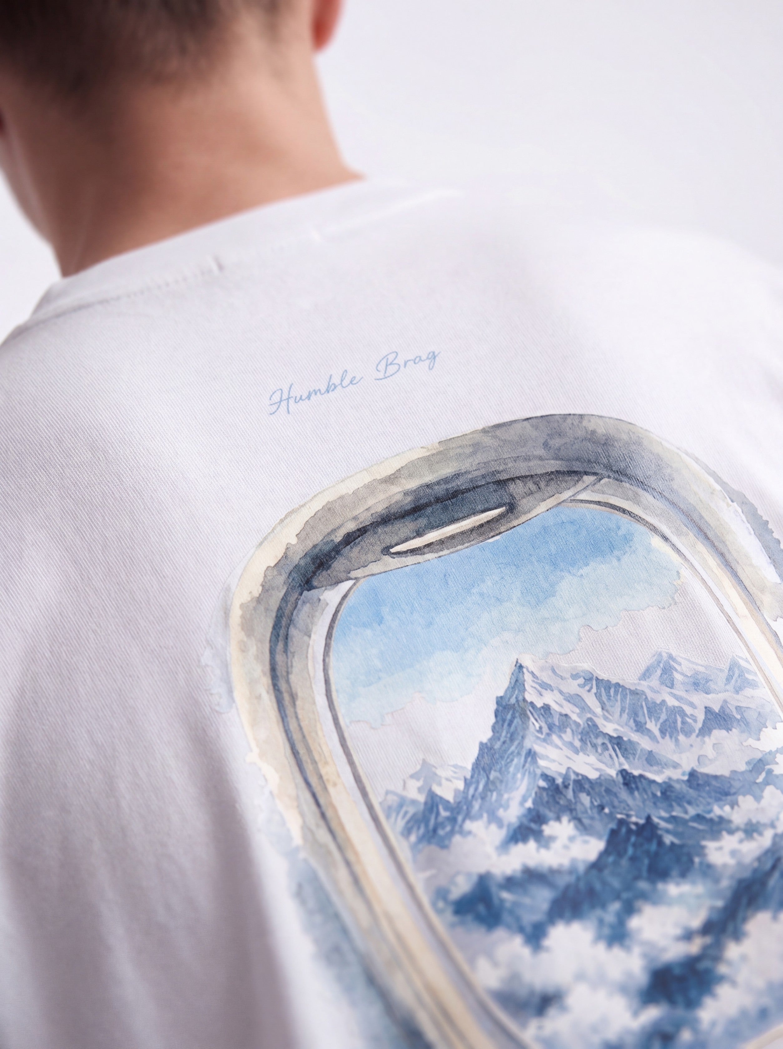 OVERSIZED TEE - Himalayas Motto